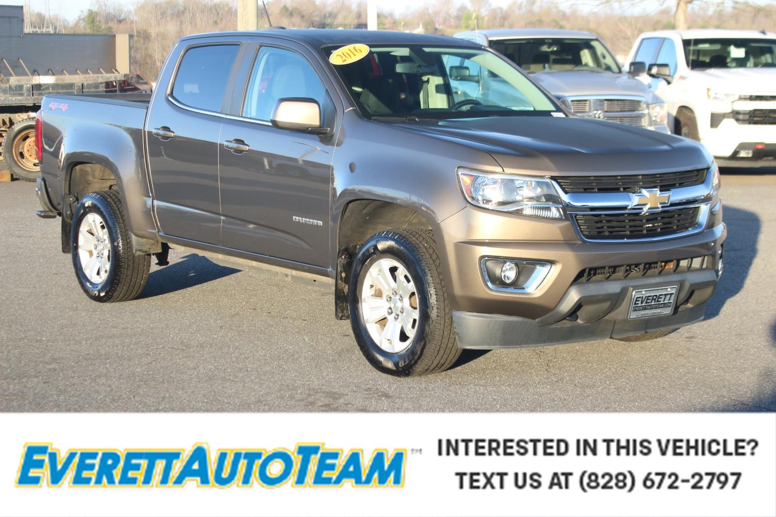 2016 Chevrolet Colorado LT Crew Cab 4WD