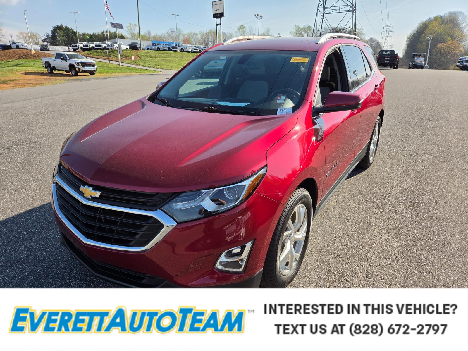 Cajun Red Tintcoat 2019 Chevrolet Equinox 2.0T LT FWD SUV / Crossover Front-Wheel Drive 9-Speed Automatic