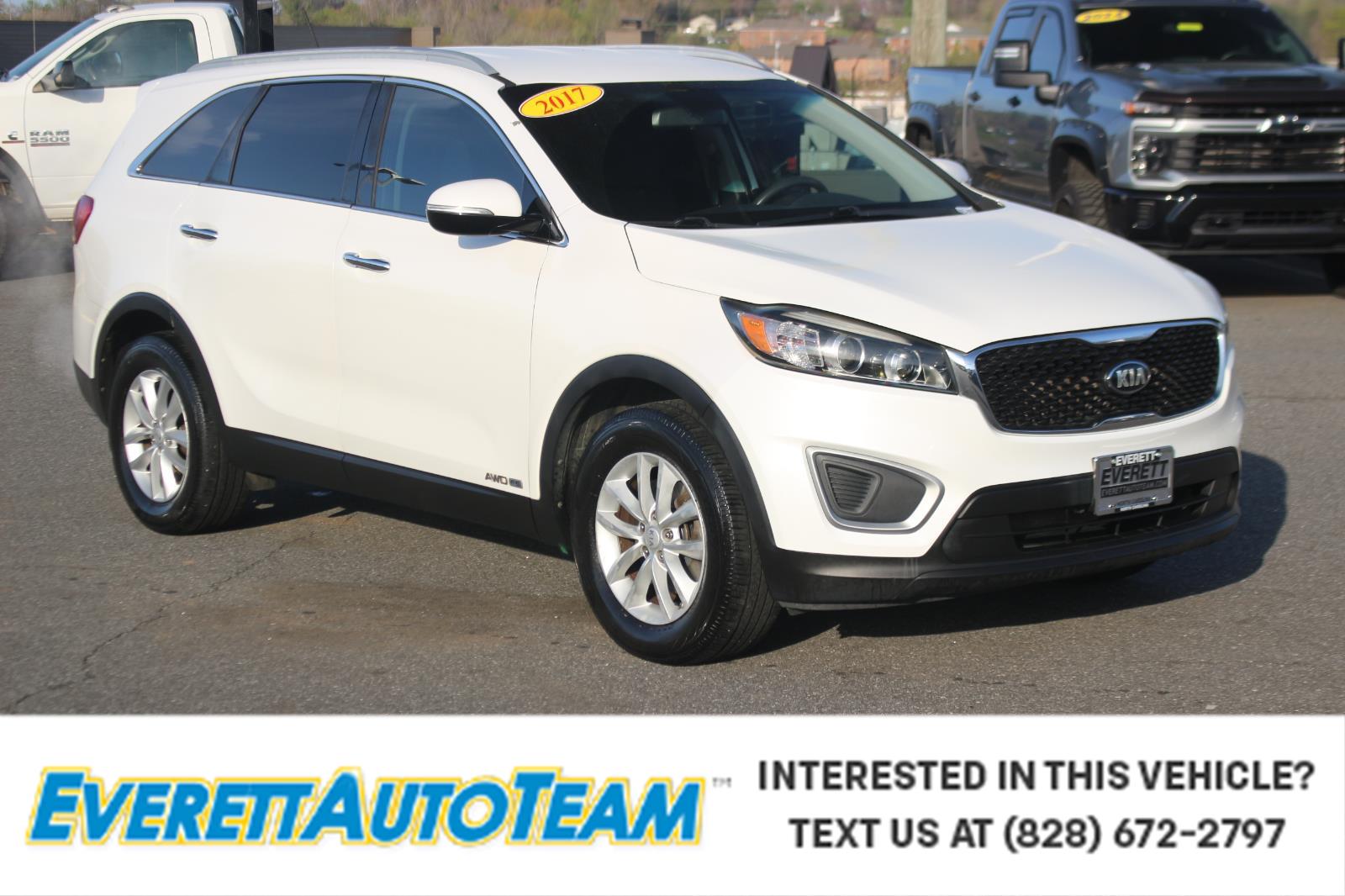 Snow White Pearl 2017 Kia Sorento LX V6 AWD SUV / Crossover All-Wheel Drive 6-Speed Automatic