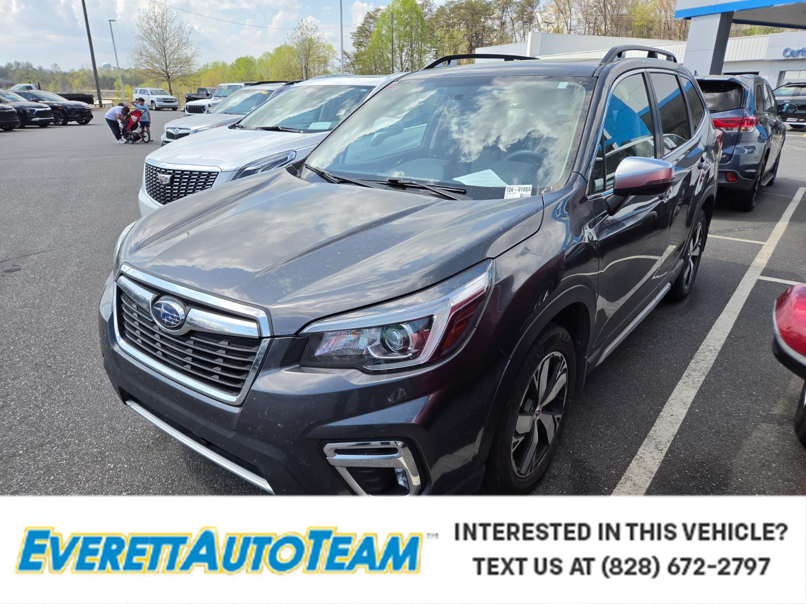 Magnetite Gray Metallic 2020 Subaru Forester 2.5i Touring AWD SUV / Crossover All-Wheel Drive Continuously Variable Transmission