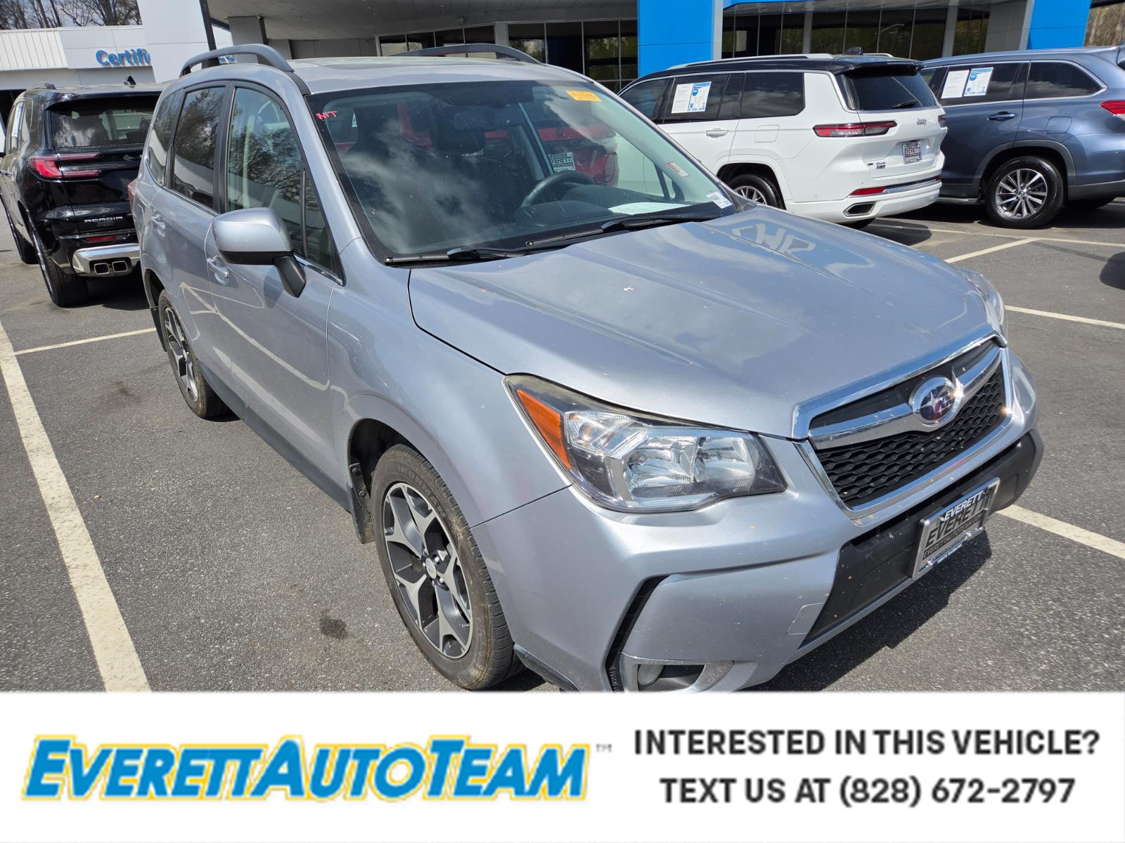 Ice Silver Metallic 2016 Subaru Forester 2.0XT Premium SUV / Crossover All-Wheel Drive Continuously Variable Transmission