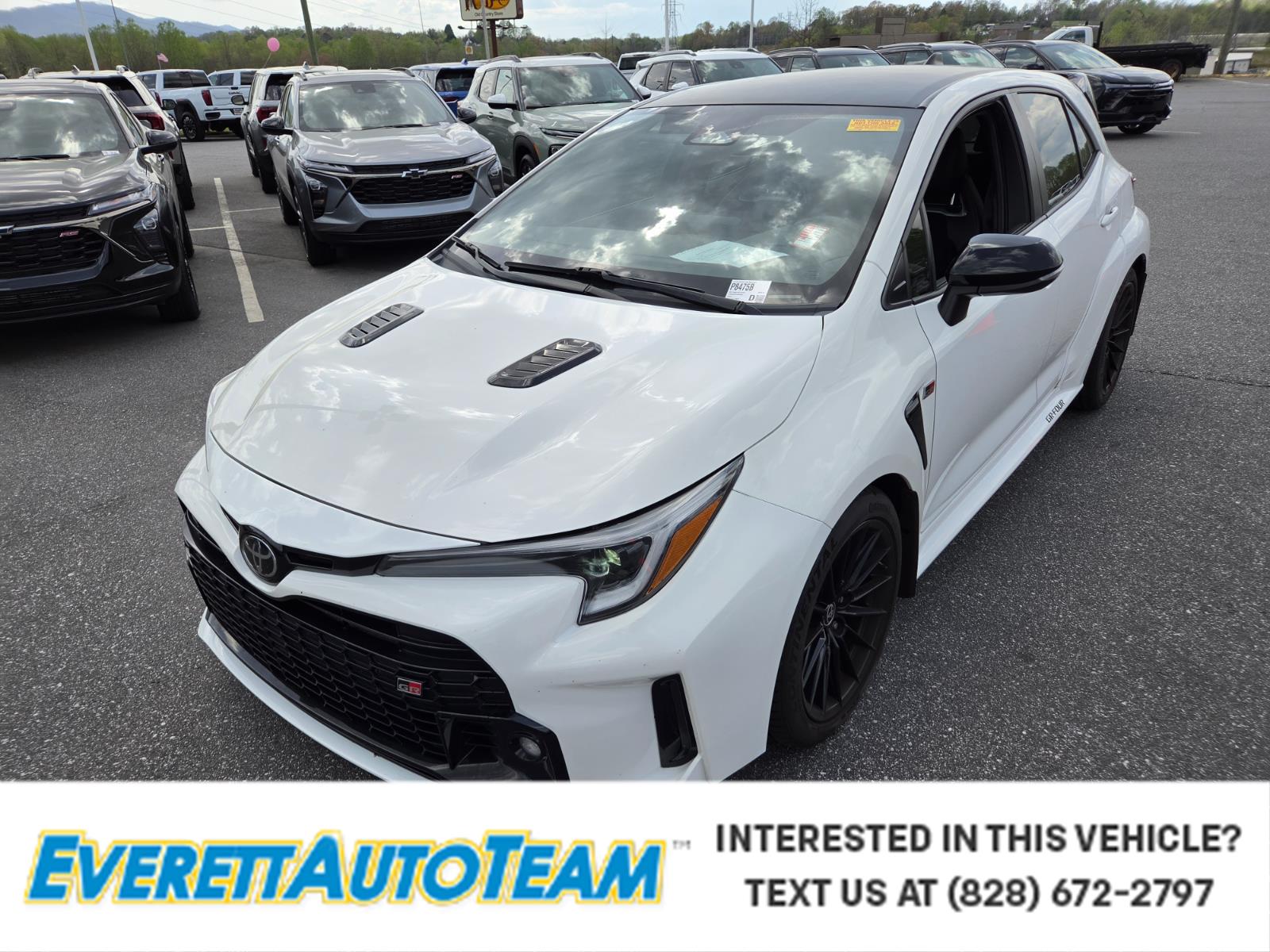 Ice Cap 2023 Toyota GR Corolla Circuit Edition AWD Hatchback All-Wheel Drive 6-Speed Manual