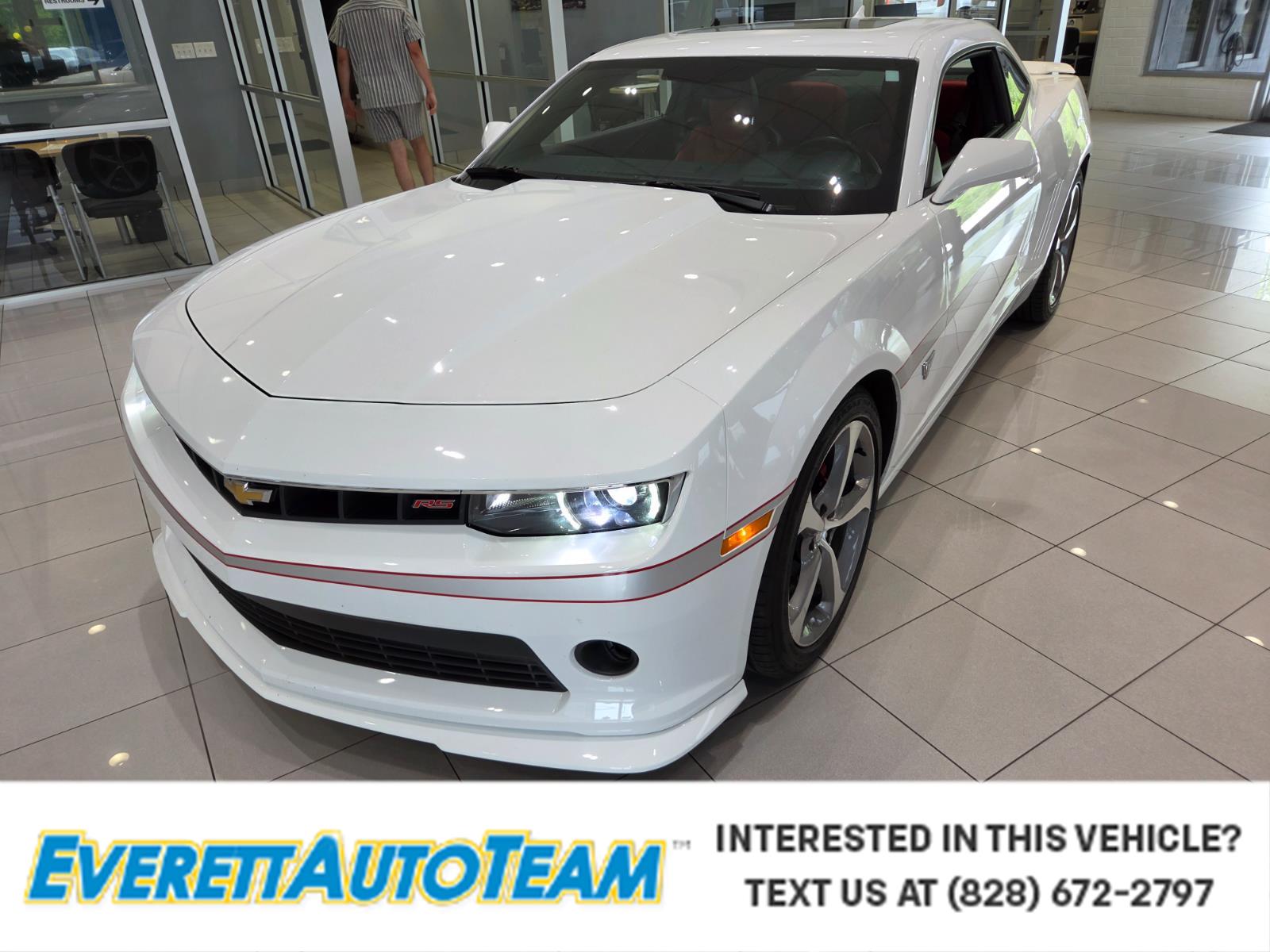 Summit White 2015 Chevrolet Camaro 2LT Coupe RWD Coupe Rear-Wheel Drive 6-Speed Automatic