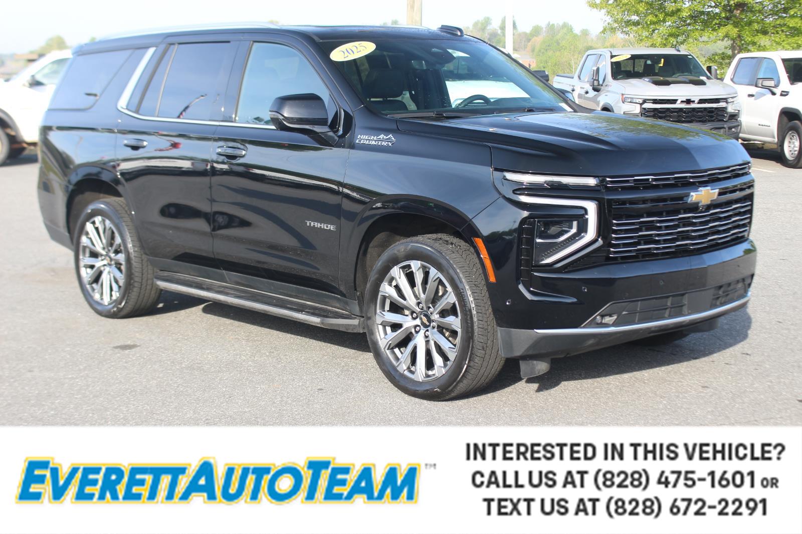 2025 Chevrolet Tahoe High Country 4WD