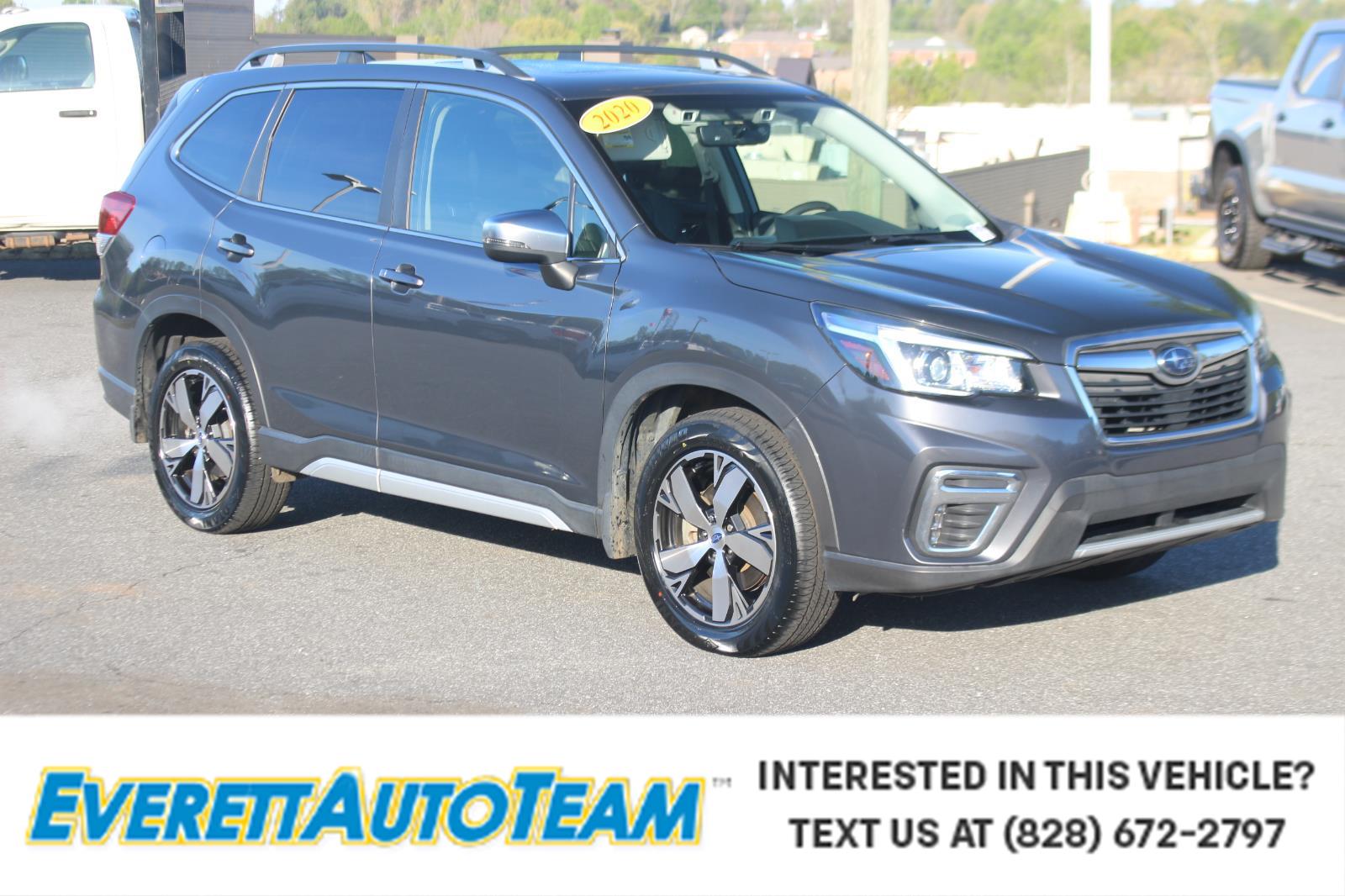Magnetite Gray Metallic 2020 Subaru Forester 2.5i Touring AWD SUV / Crossover All-Wheel Drive Continuously Variable Transmission