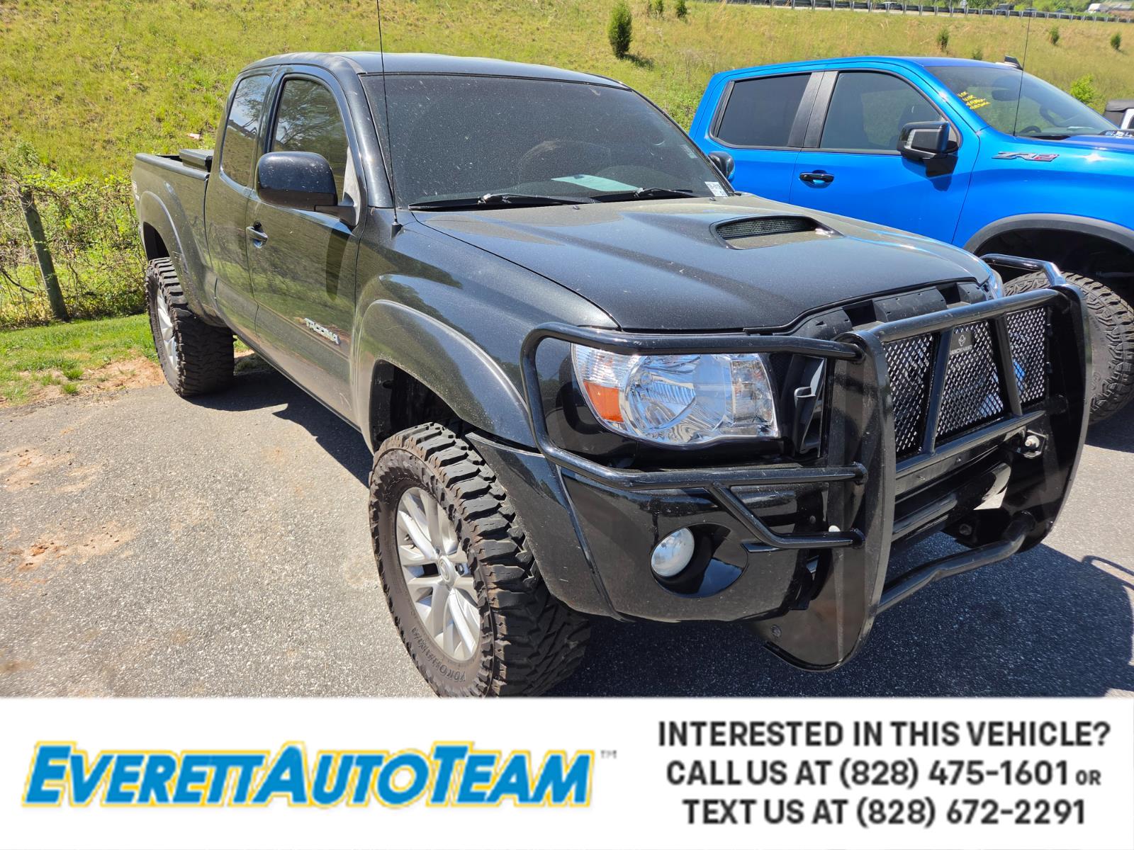Black Sand Pearl 2010 Toyota Tacoma Access Cab V6 4WD Pickup Truck Four-Wheel Drive 5-Speed Automatic