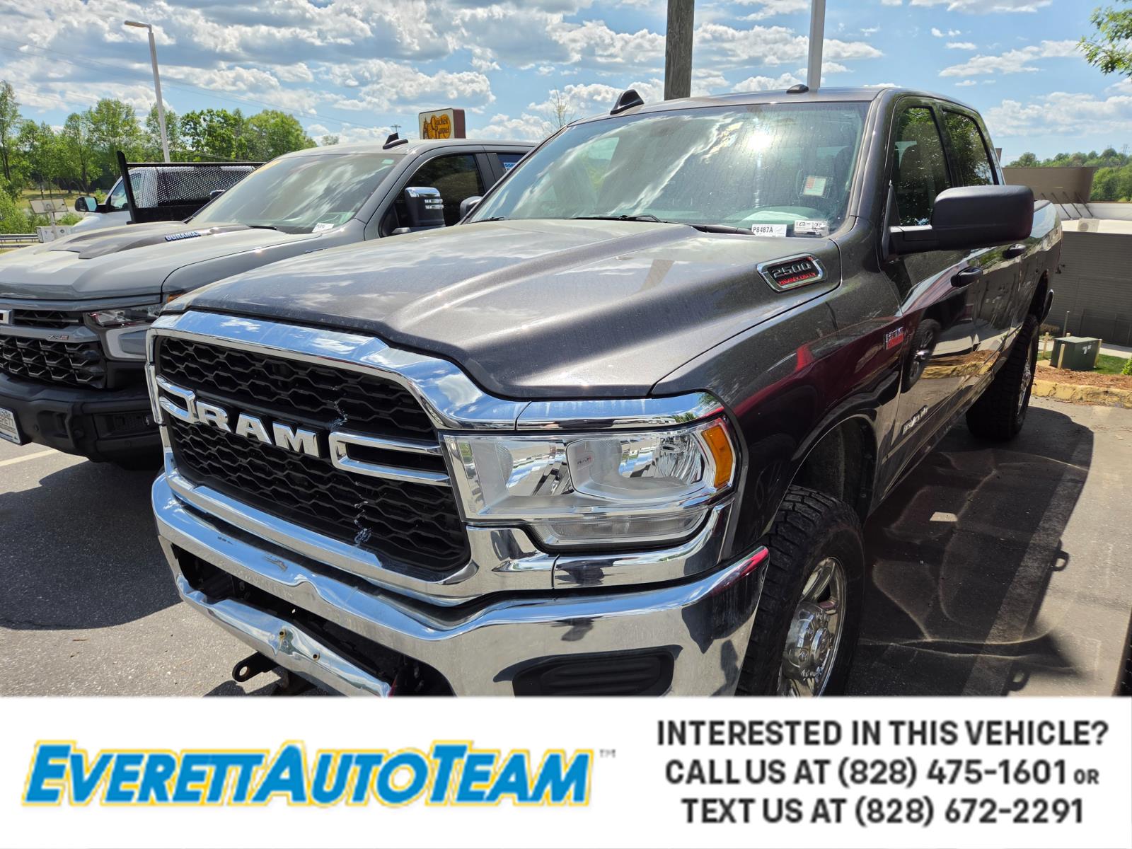 Gray (Granite Crystal Metallic Clearcoat) 2020 RAM 2500 Tradesman Crew Cab 4WD Pickup Truck Four-Wheel Drive 8-Speed Automatic