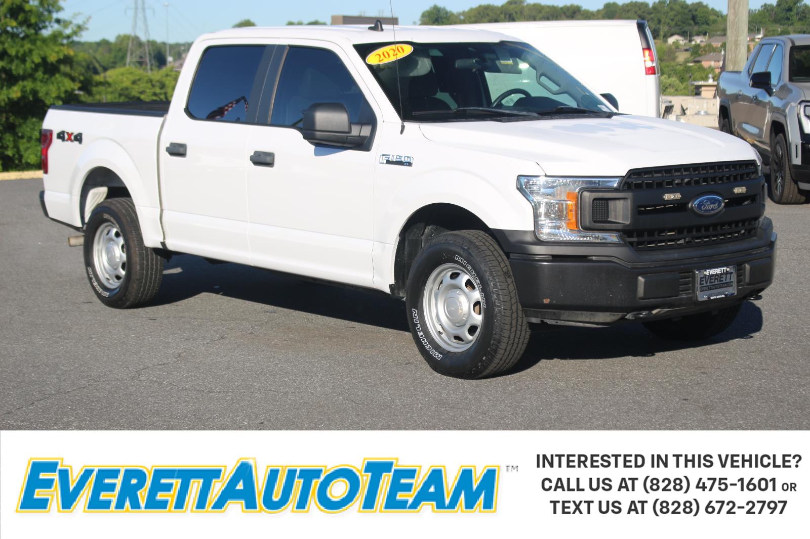 Oxford White 2020 Ford F-150 Pickup Truck Four-Wheel Drive Automatic