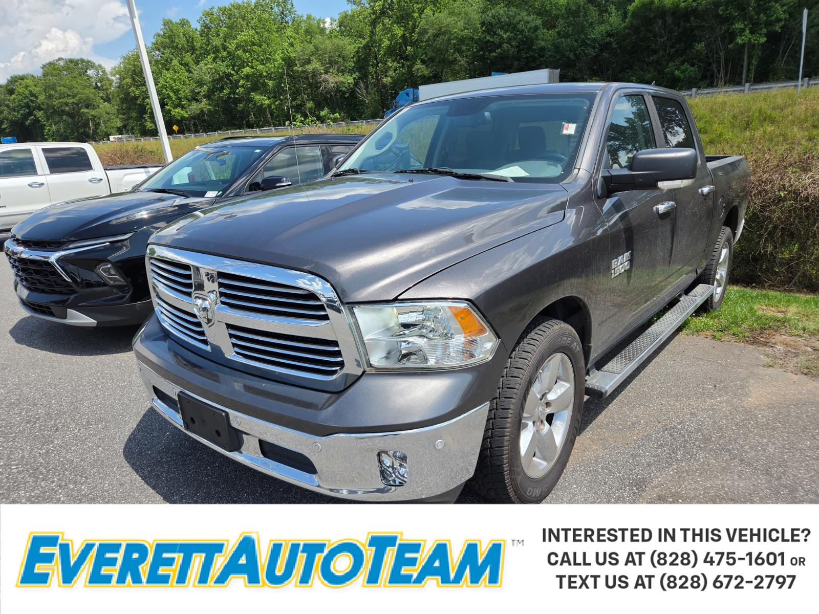 Gray (Granite Crystal Metallic Clearcoat) 2016 RAM 1500 Pickup Truck 4X2 8-Speed Automatic