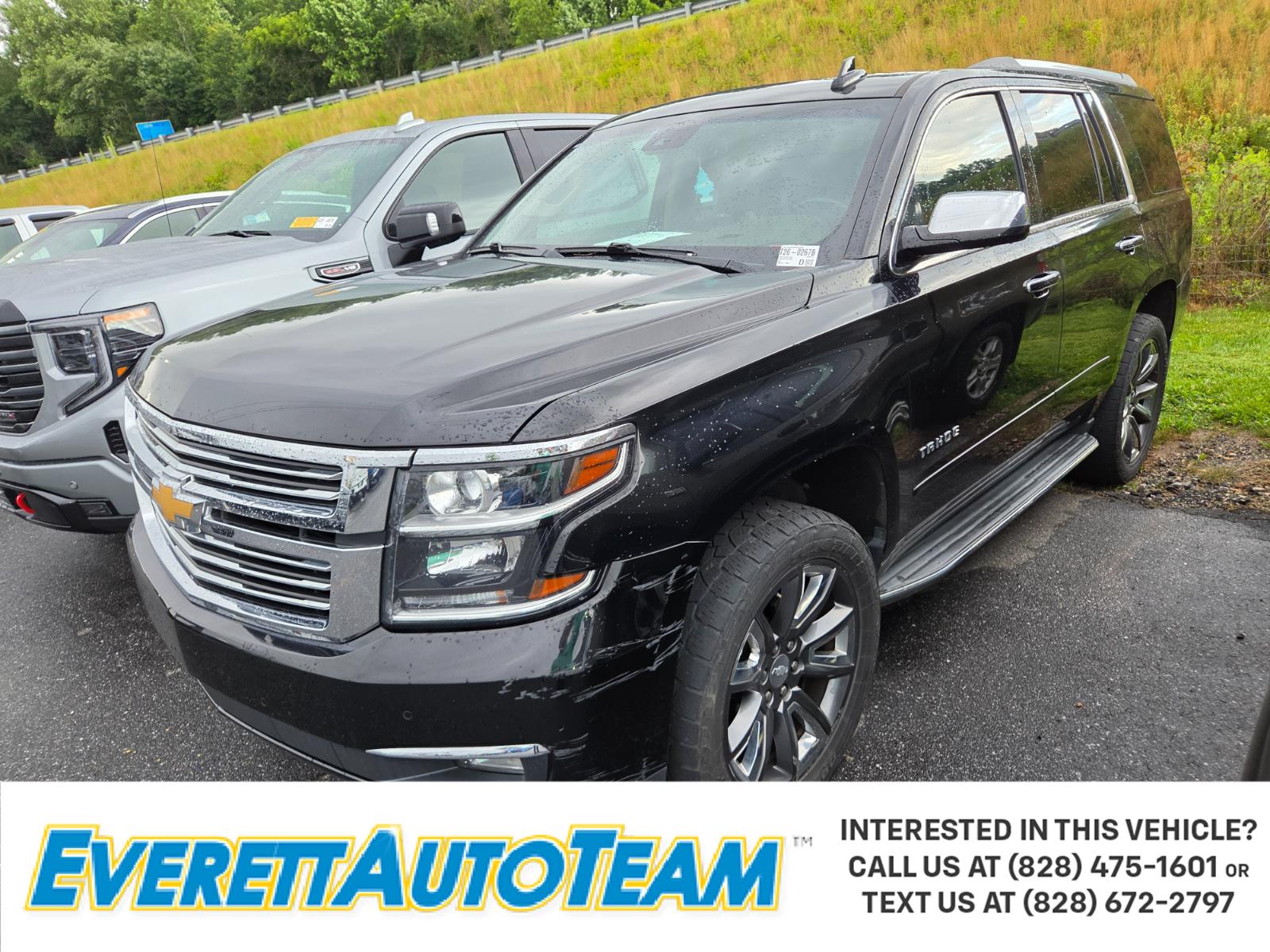 Black 2018 Chevrolet Tahoe SUV / Crossover Four-Wheel Drive 6-Speed Automatic