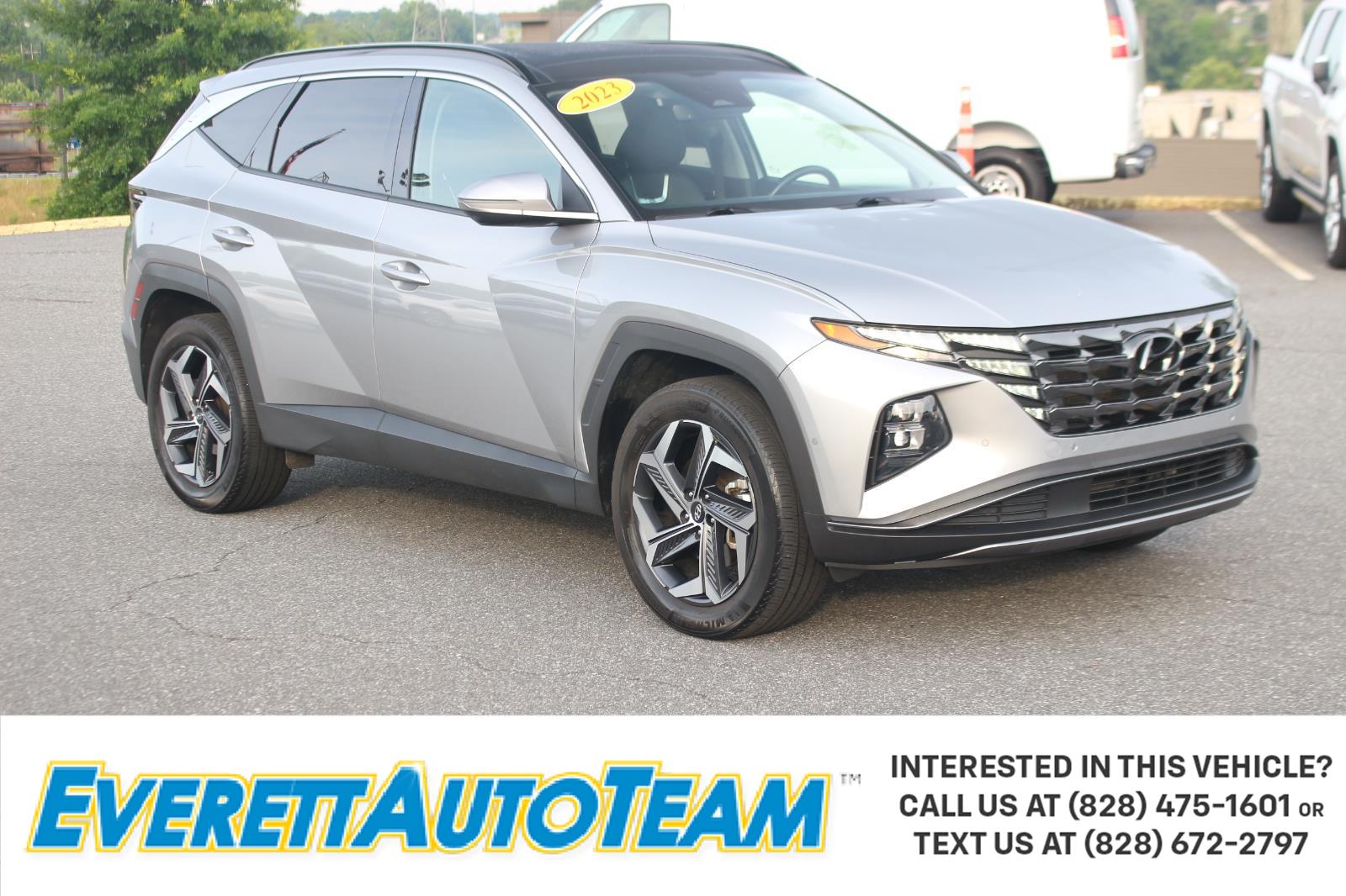 Shimmering Silver 2023 Hyundai Tucson SUV / Crossover All-Wheel Drive Automatic