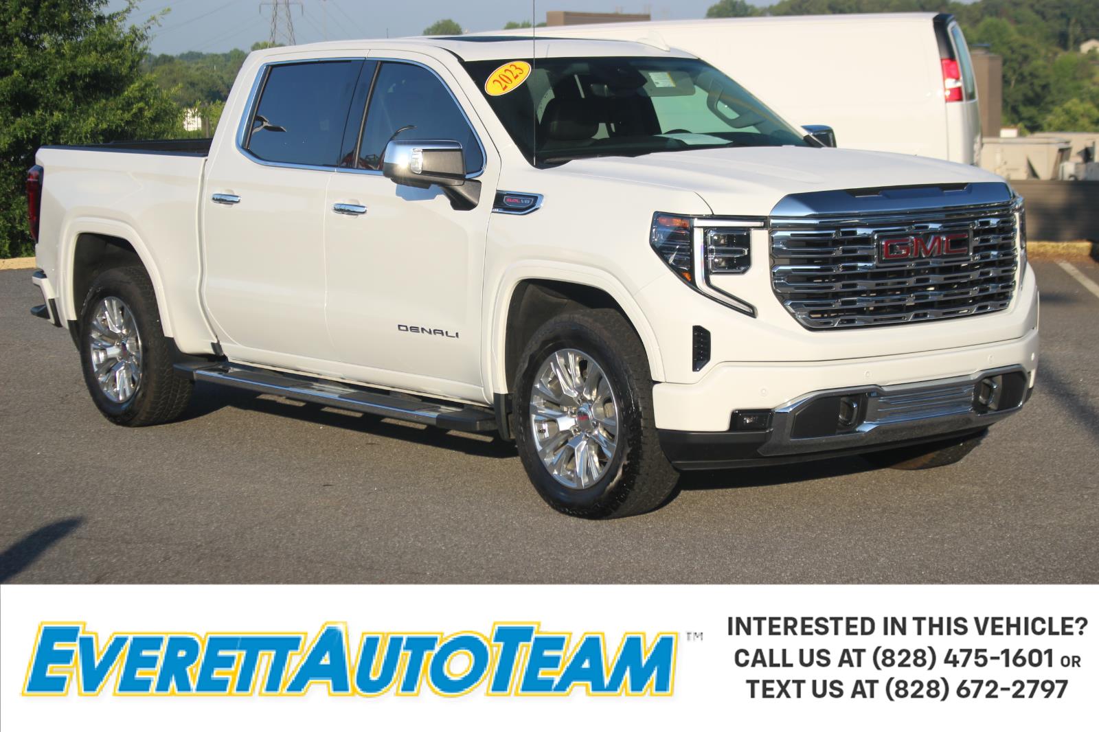 Summit White 2023 GMC Sierra 1500 Pickup Truck Four-Wheel Drive Automatic