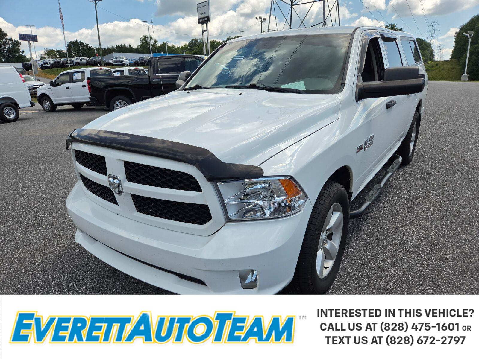 Bright White Clearcoat 2014 RAM 1500 Pickup Truck Four-Wheel Drive 8-Speed Automatic