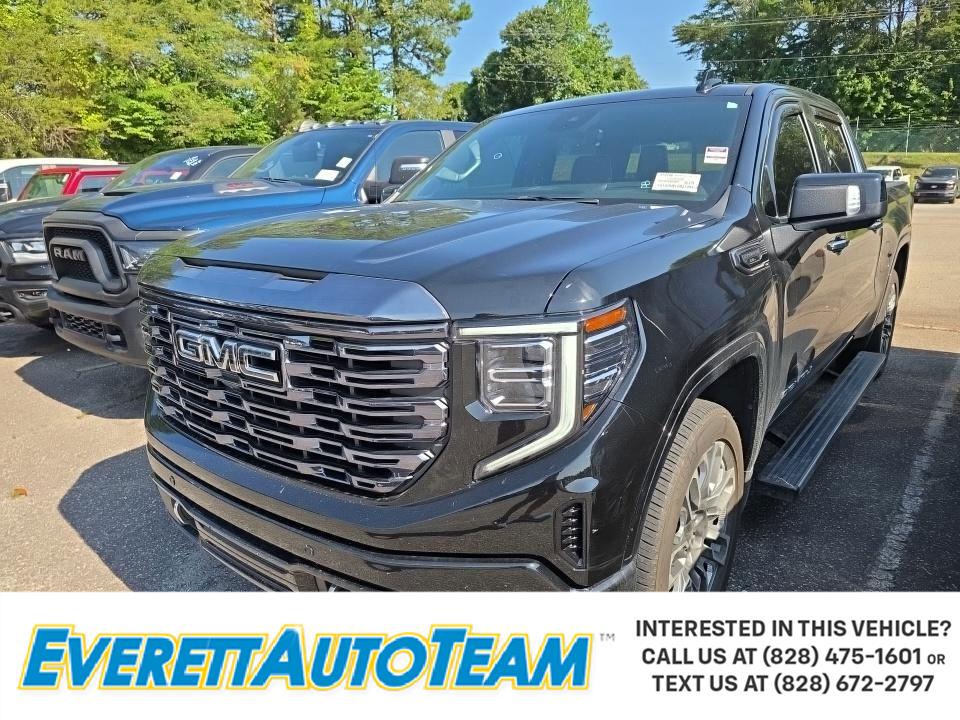 Onyx Black 2024 GMC Sierra 1500 Pickup Truck Four-Wheel Drive Automatic