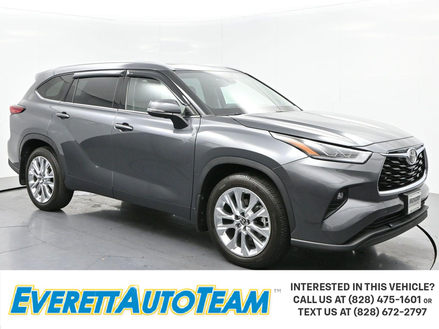 Magnetic Gray Metallic 2021 Toyota Highlander SUV / Crossover All-Wheel Drive 8-Speed Automatic