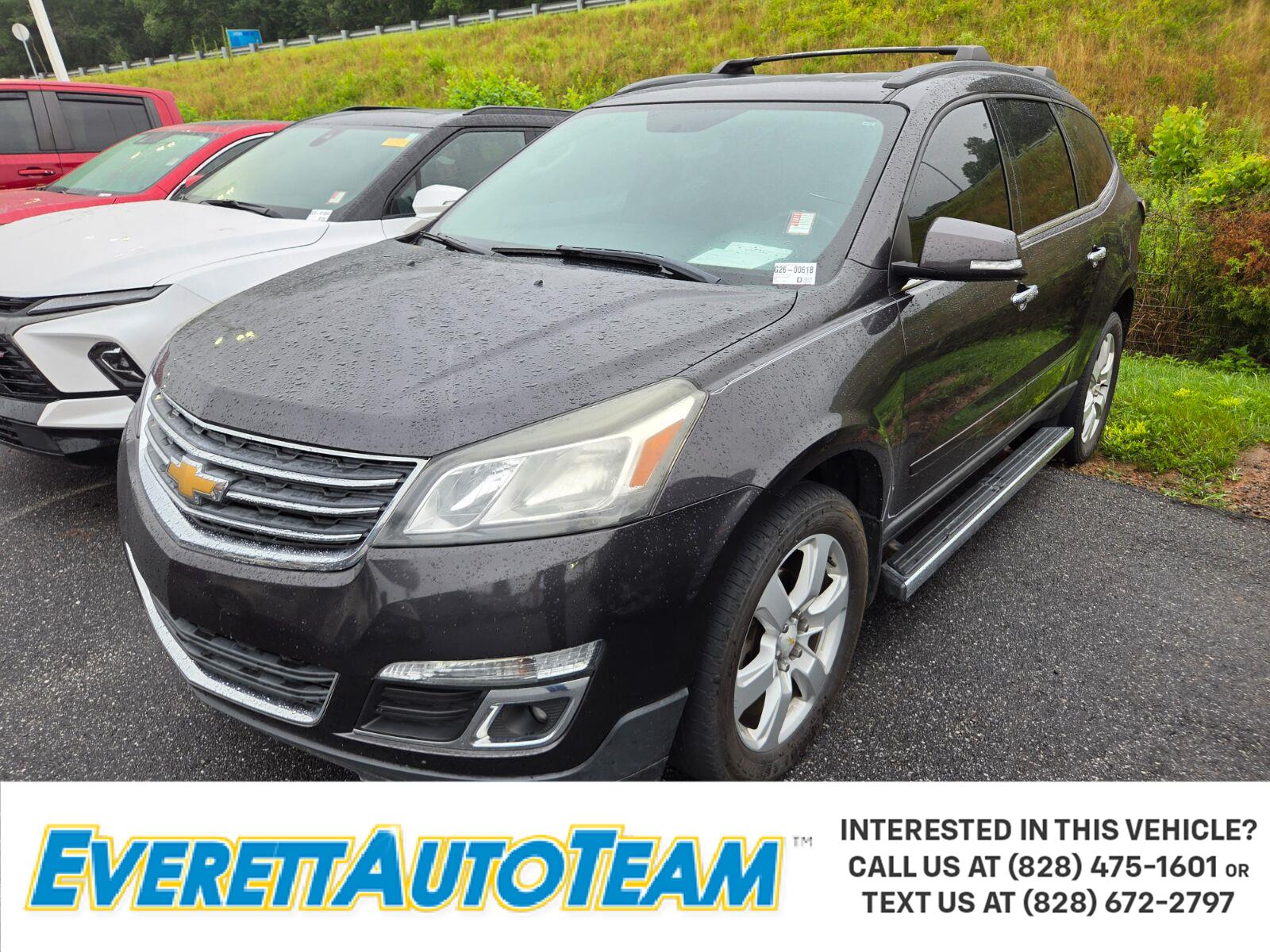 Gray (Tungsten Metallic) 2016 Chevrolet Traverse SUV / Crossover Front-Wheel Drive 6-Speed Automatic