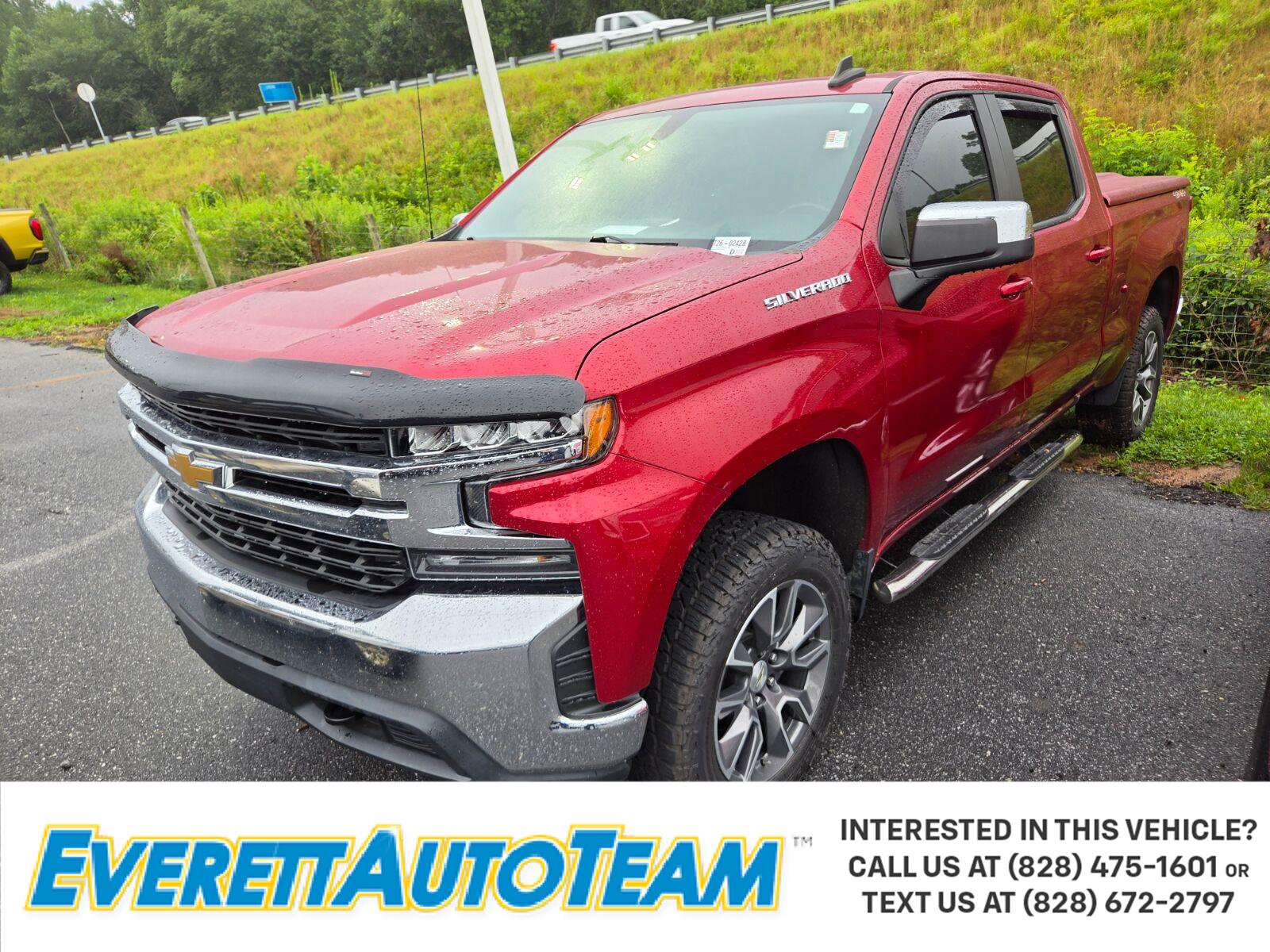 Cherry Red Tintcoat 2021 Chevrolet Silverado 1500 Pickup Truck Four-Wheel Drive 8-Speed Automatic