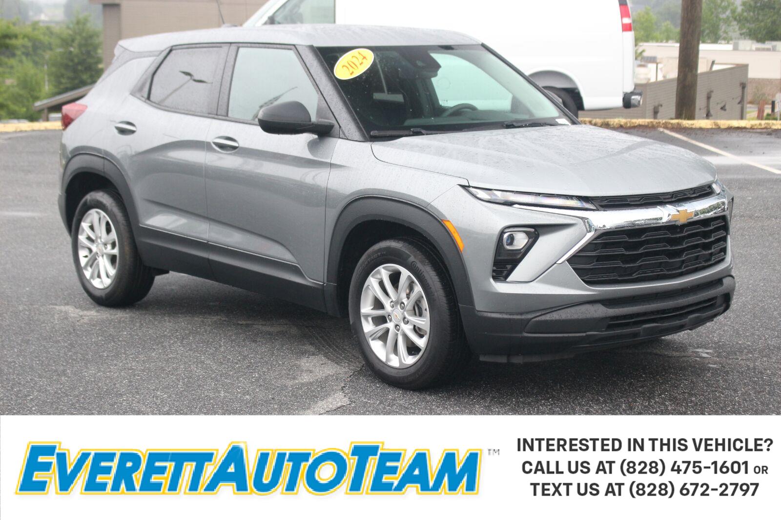 Sterling Gray Metallic 2024 Chevrolet Trailblazer SUV / Crossover Front-Wheel Drive Continuously Variable Transmission