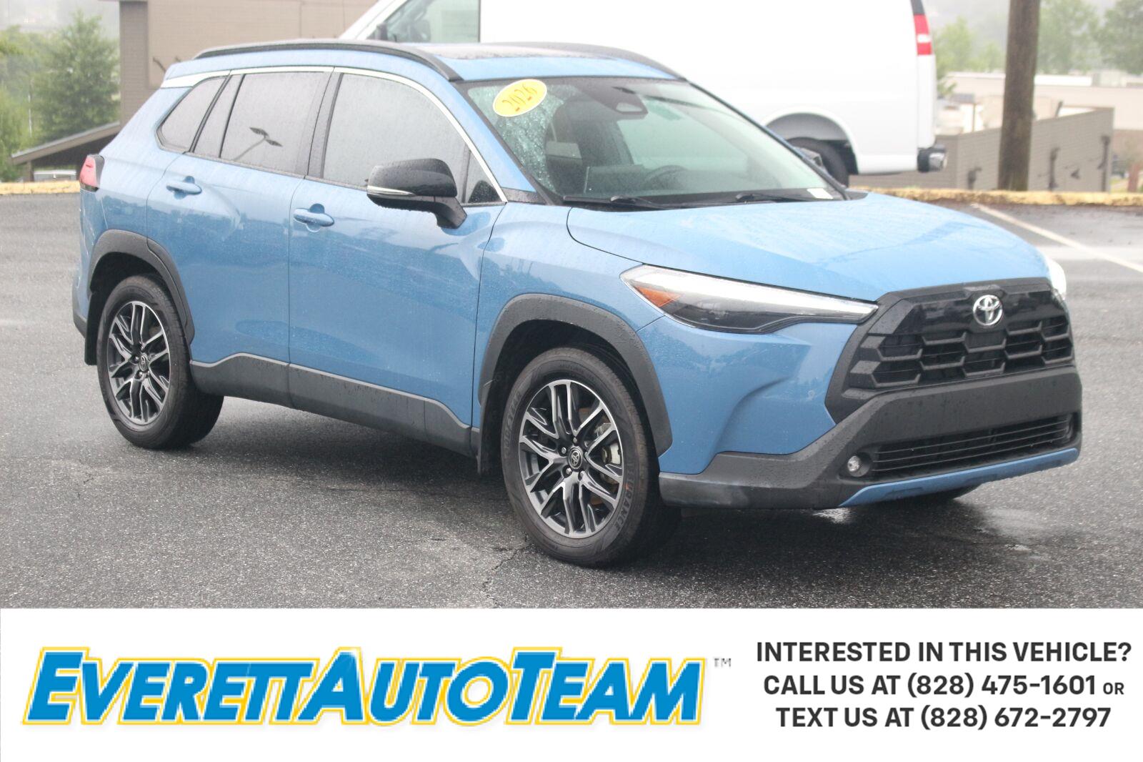 Cavalry Blue 2026 Toyota Corolla Cross SUV / Crossover All-Wheel Drive Continuously Variable Transmission