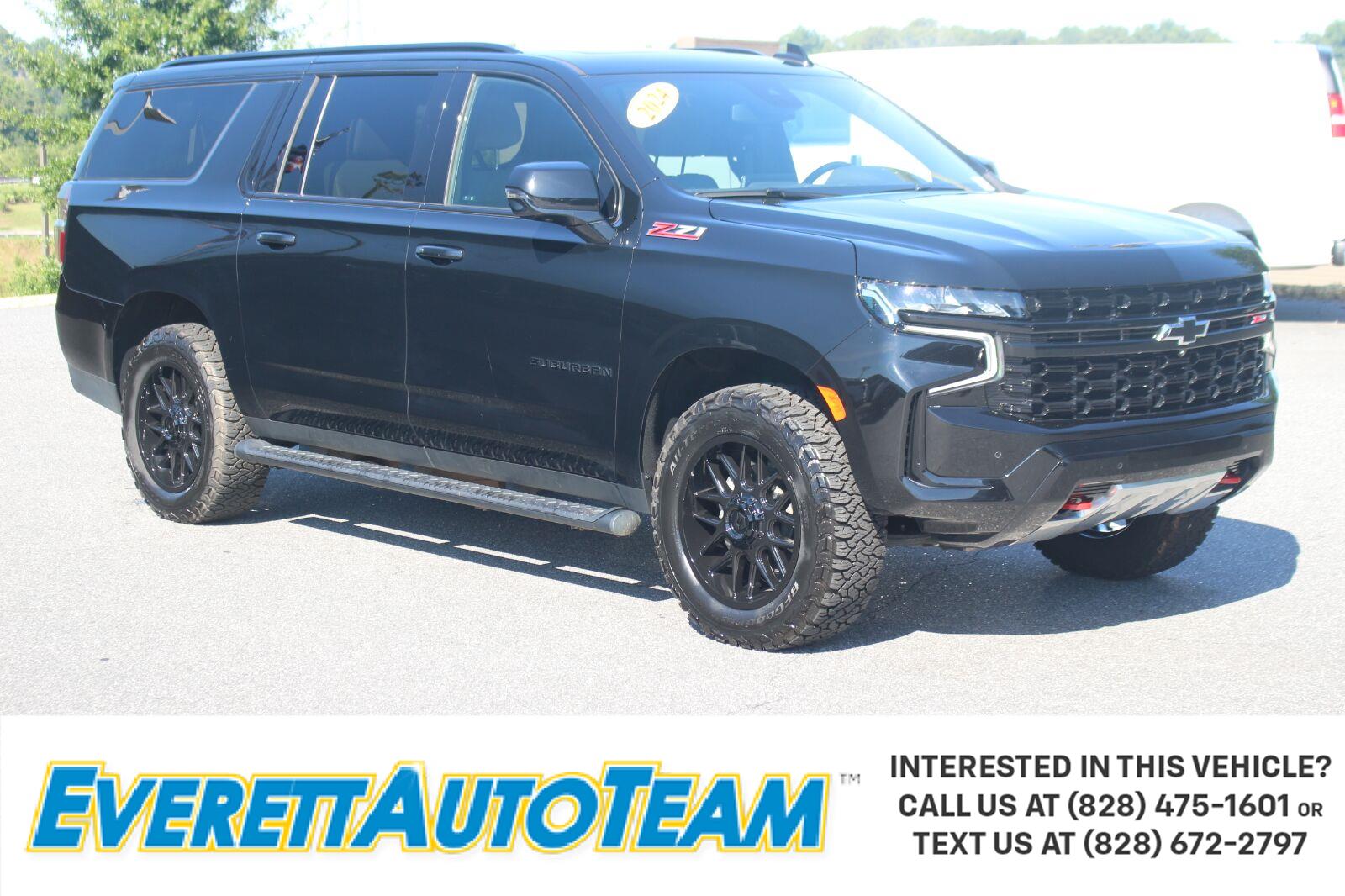Black 2024 Chevrolet Suburban SUV / Crossover Four-Wheel Drive Automatic