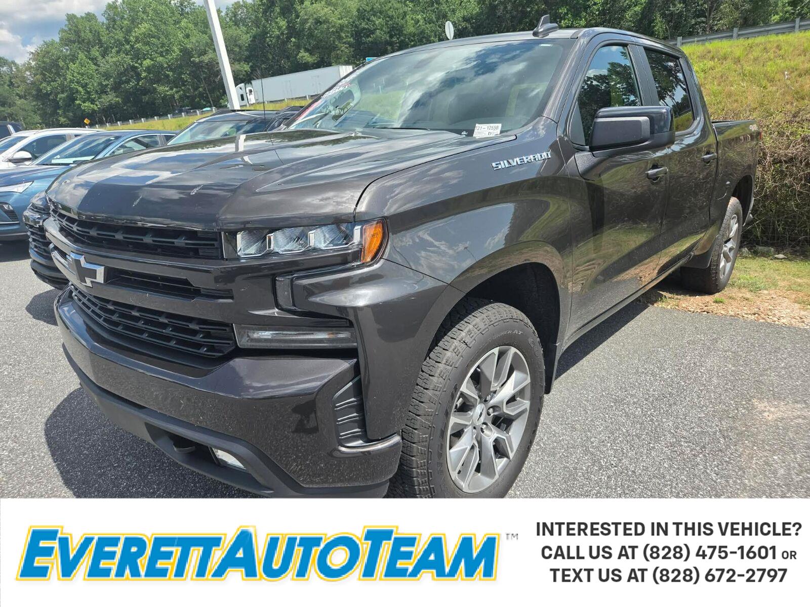 Oxford Brown Metallic 2021 Chevrolet Silverado 1500 Pickup Truck Four-Wheel Drive 8-Speed Automatic