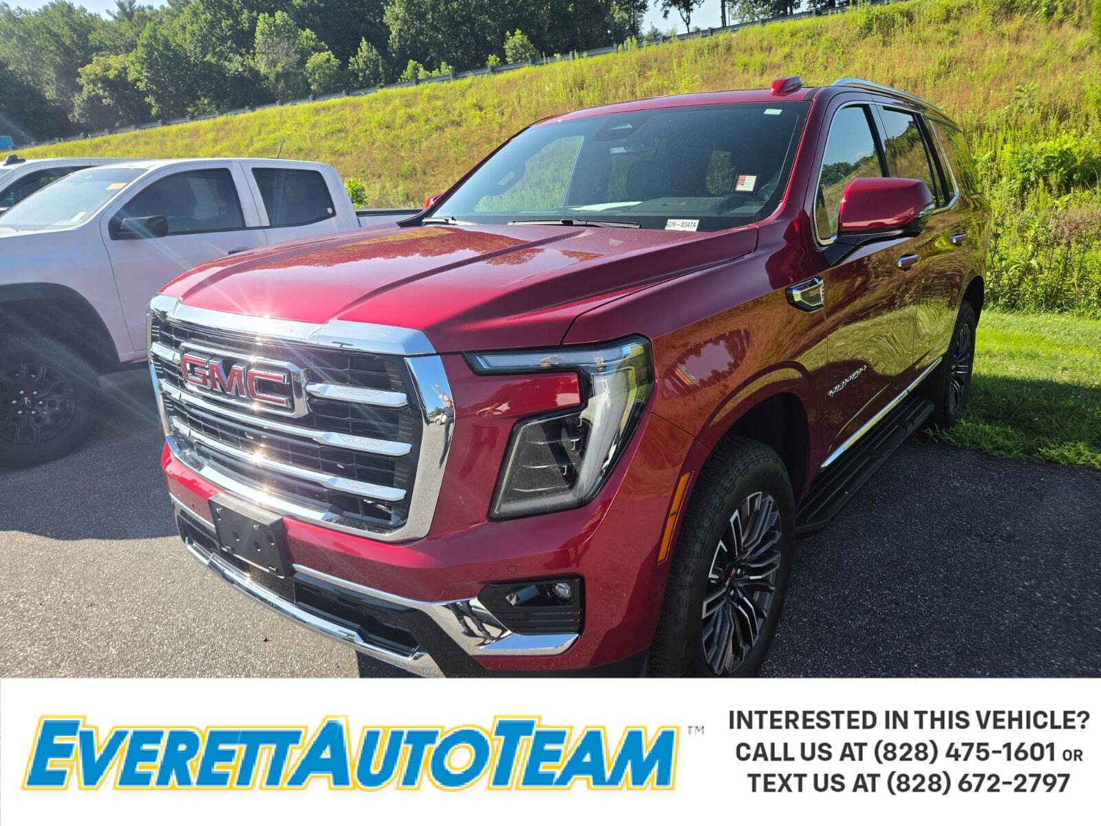 Volcanic Red Tintcoat 2026 GMC Yukon SUV / Crossover Four-Wheel Drive Automatic