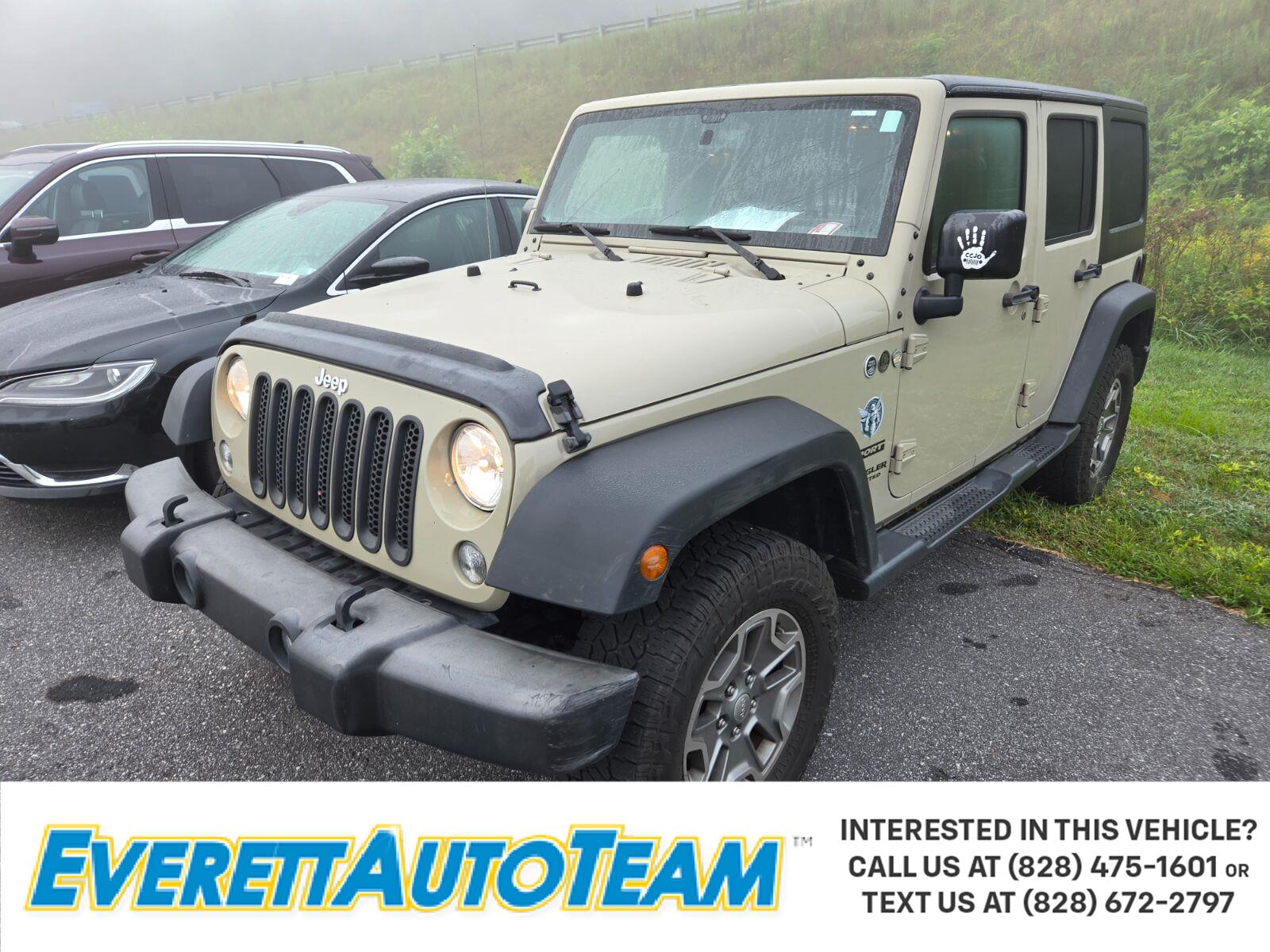 2017 Jeep Wrangler Unlimited Sport