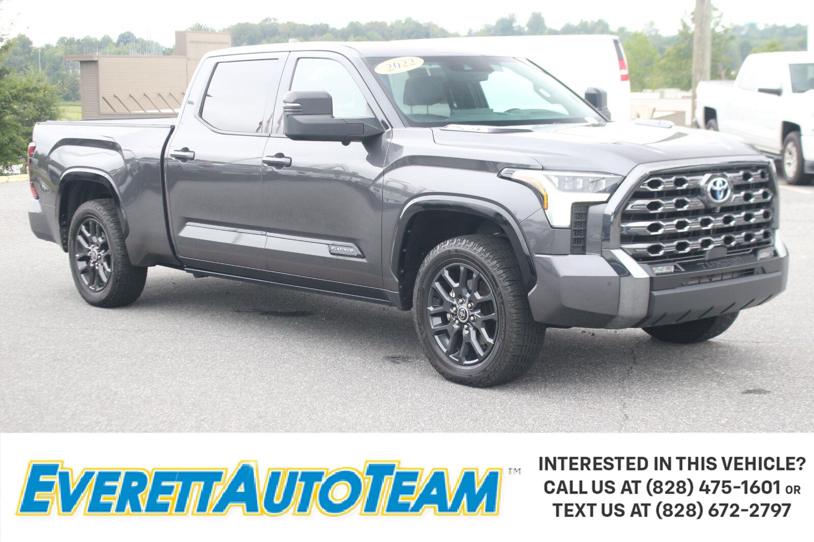 2022 Toyota Tundra Platinum HV