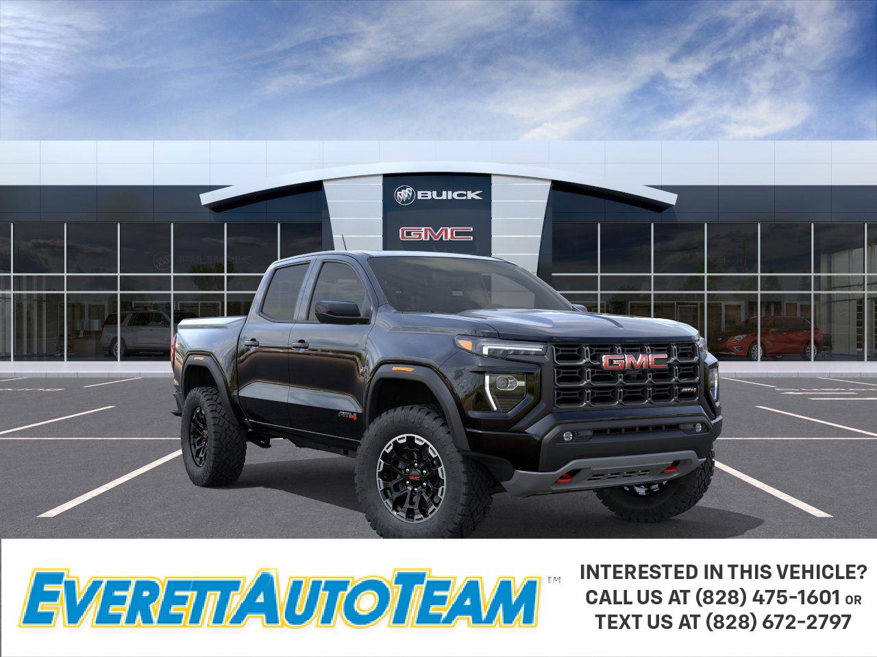 Onyx Black 2026 GMC Canyon Pickup Truck Four-Wheel Drive 8-Speed Automatic