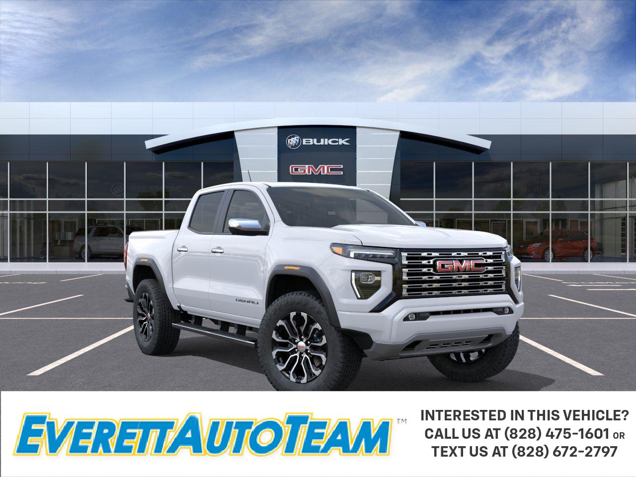Summit White 2026 GMC Canyon Pickup Truck Four-Wheel Drive 8-Speed Automatic