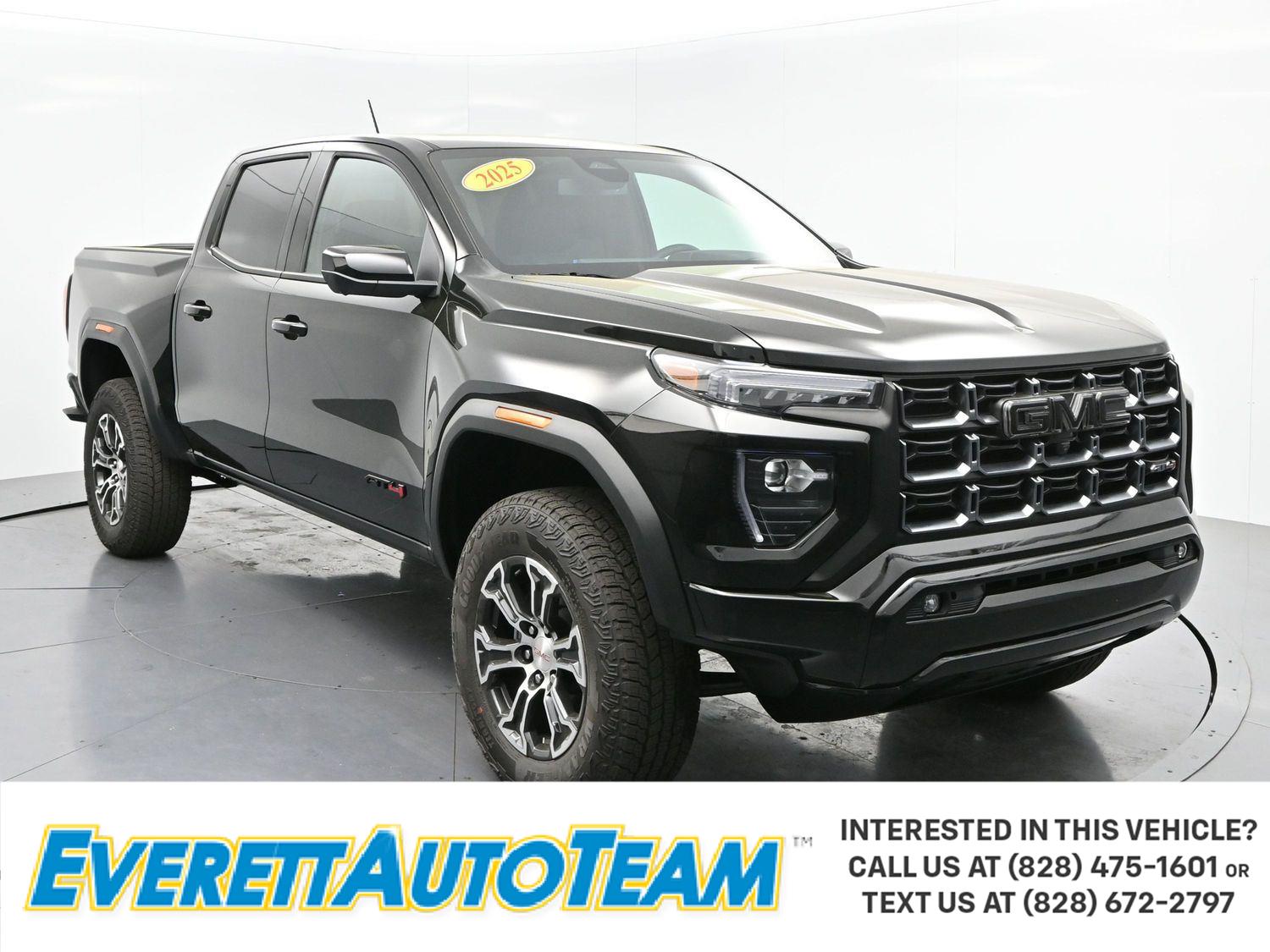  2025 GMC Canyon AT4 Crew Cab 4WD Pickup Truck Four-Wheel Drive 8-Speed Automatic
