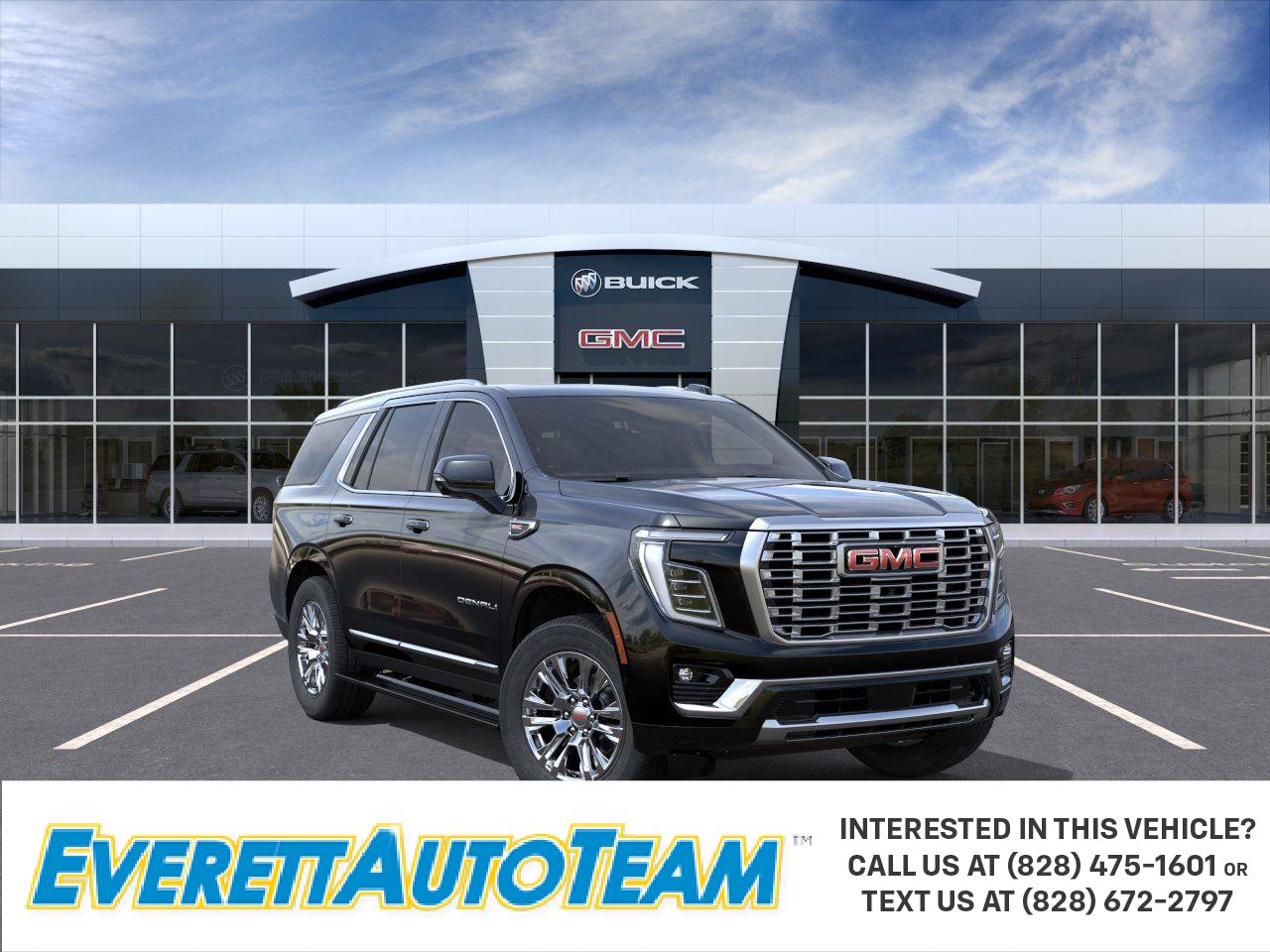 Onyx Black 2026 GMC Yukon SUV / Crossover Four-Wheel Drive Automatic