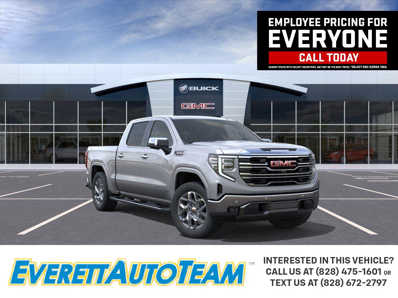 Sterling Metallic 2026 GMC Sierra 1500 Pickup Truck Four-Wheel Drive Automatic