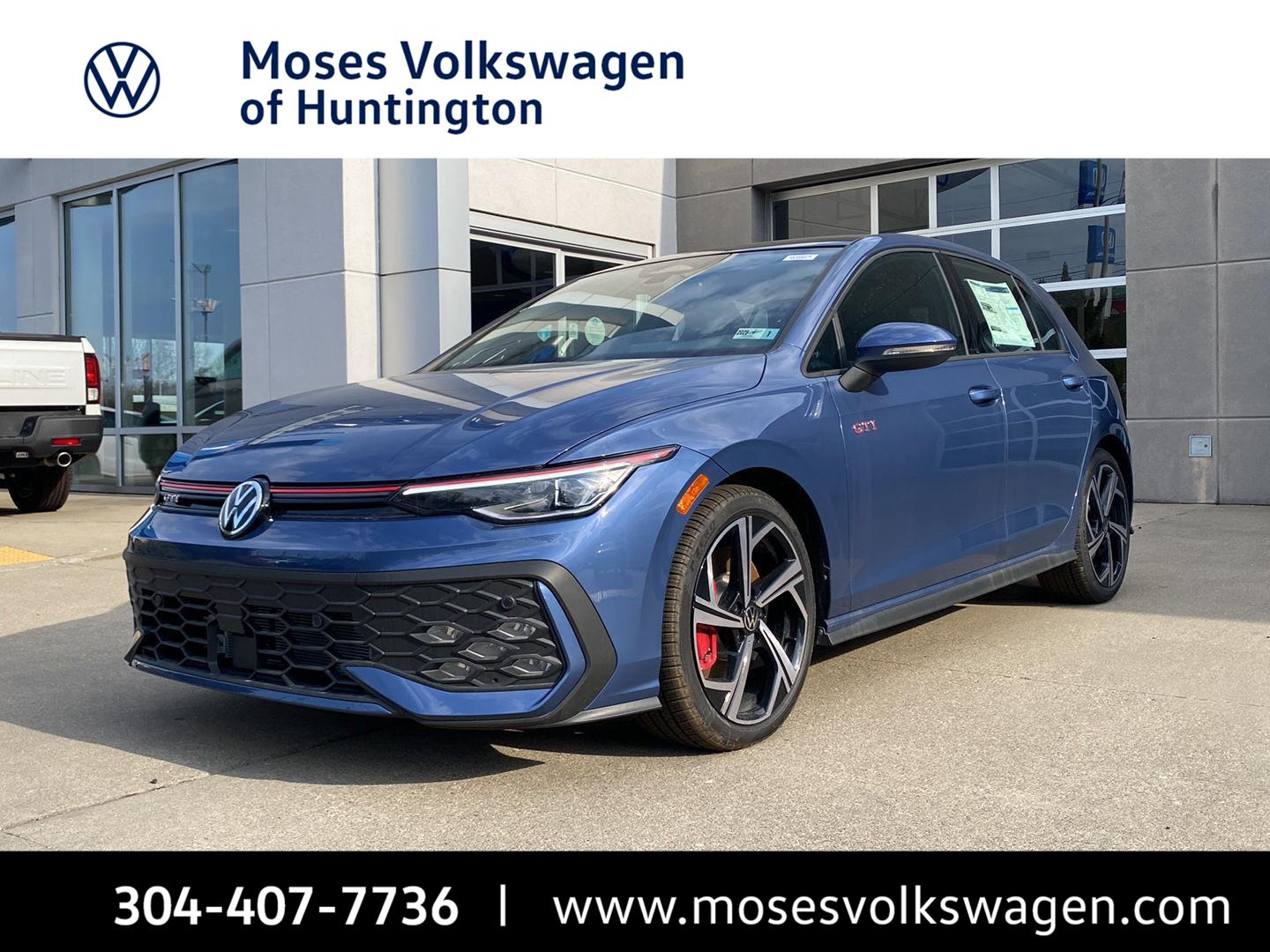 Slate Blue Metallic 2026 Volkswagen Golf GTI SE FWD Hatchback Front-Wheel Drive Automatic