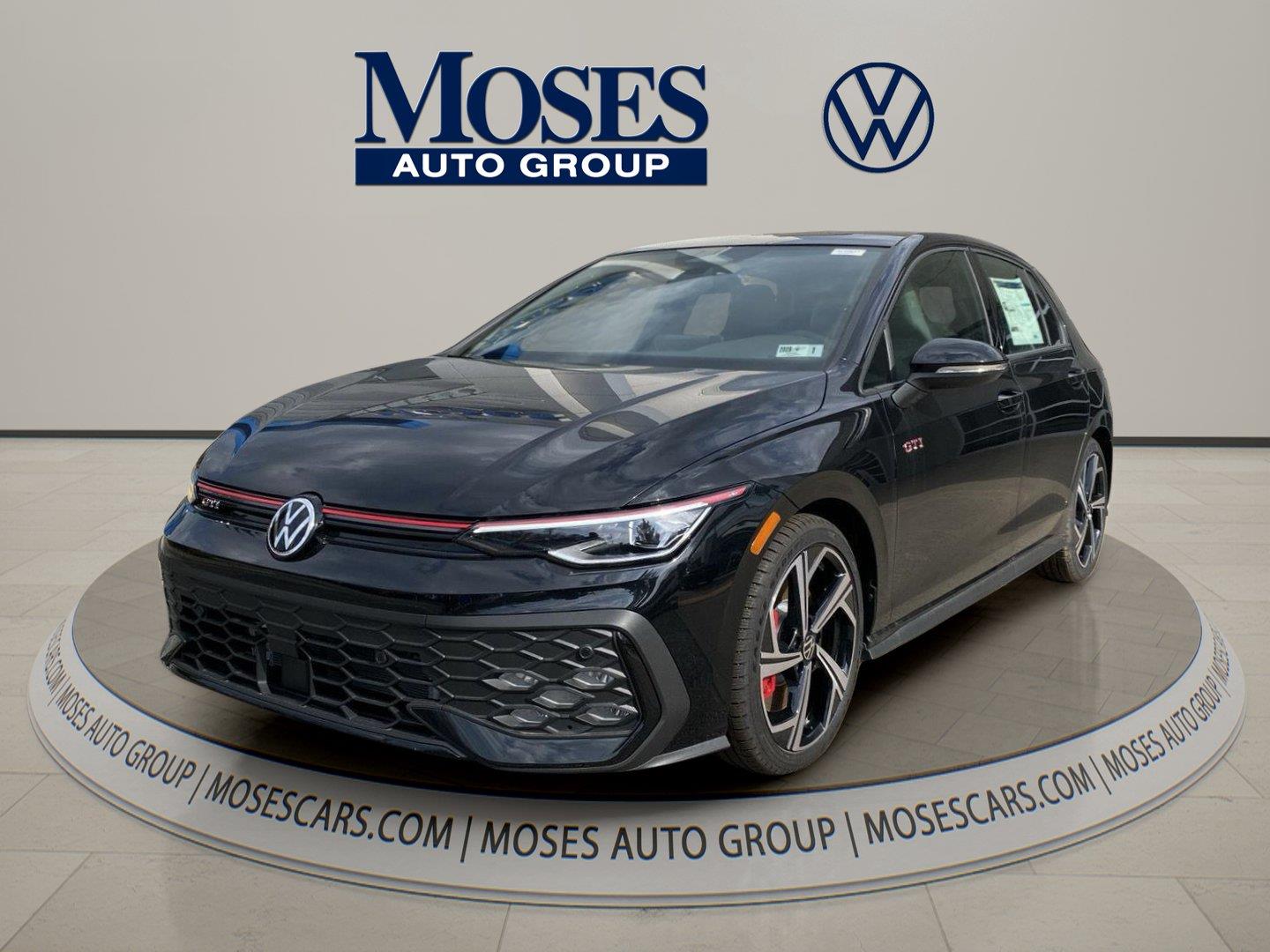 Mythos Black Metallic 2026 Volkswagen Golf GTI Hatchback Front-Wheel Drive Automatic