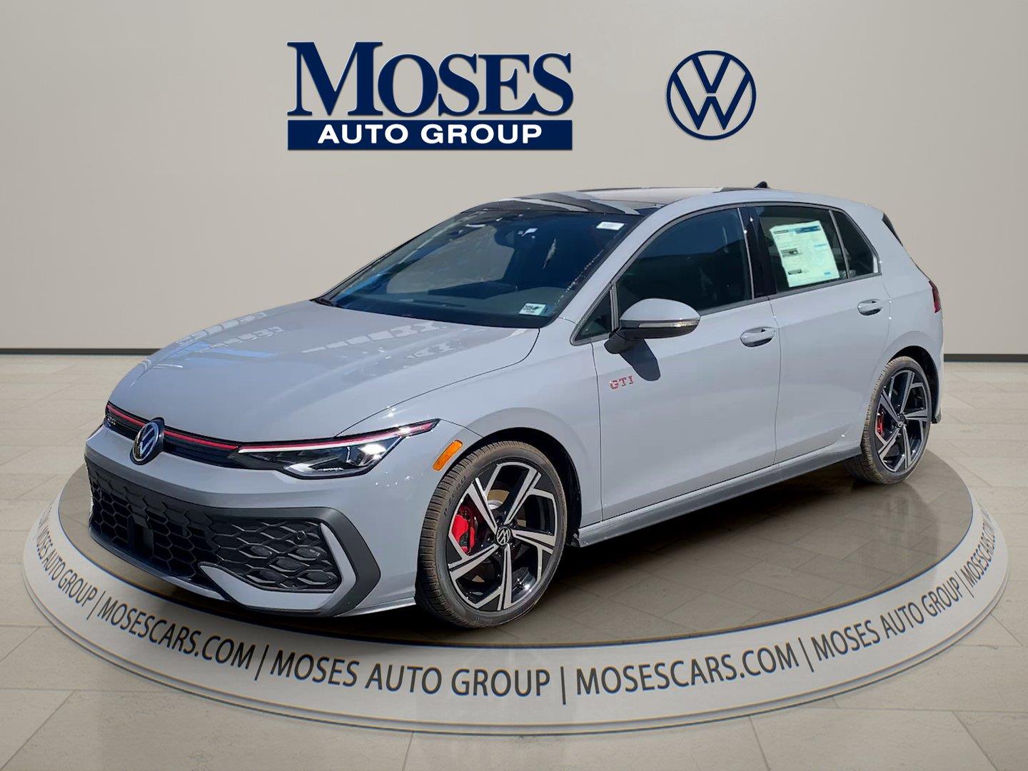 Moonstone Gray 2026 Volkswagen Golf GTI Hatchback Front-Wheel Drive Automatic