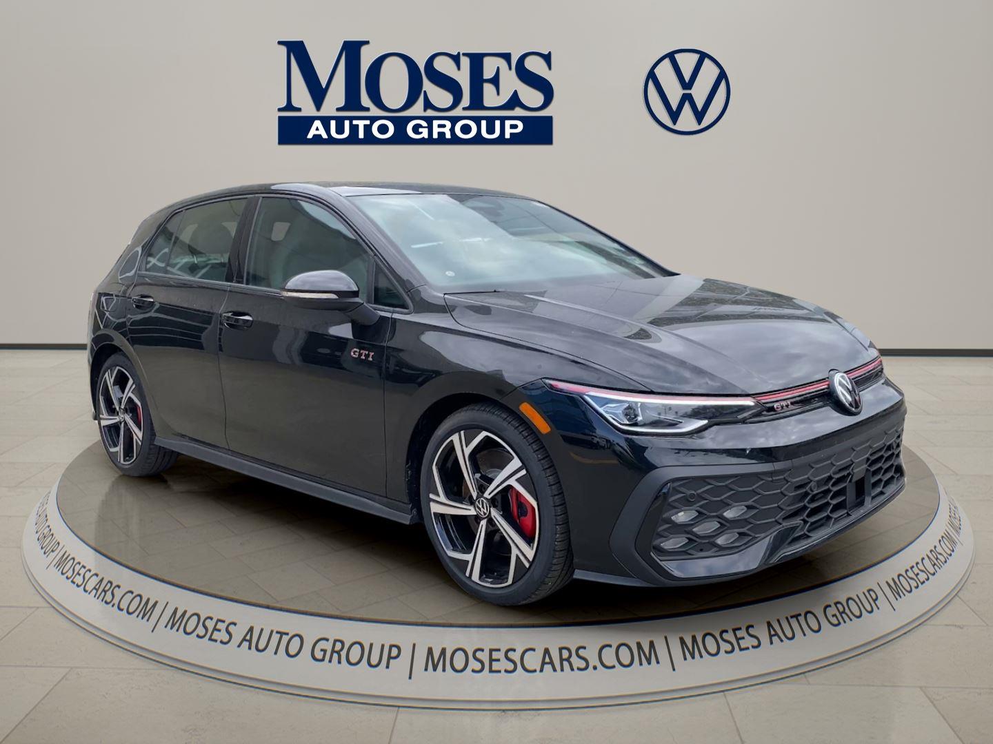 Mythos Black Metallic 2026 Volkswagen Golf GTI SE FWD Hatchback Front-Wheel Drive Automatic