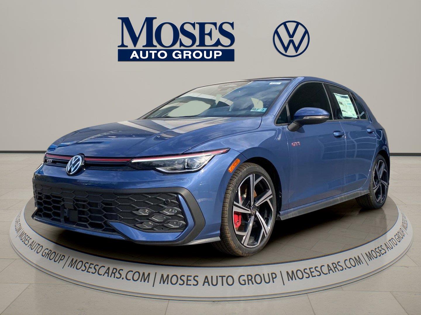 Slate Blue Metallic 2026 Volkswagen Golf GTI Hatchback Front-Wheel Drive Automatic