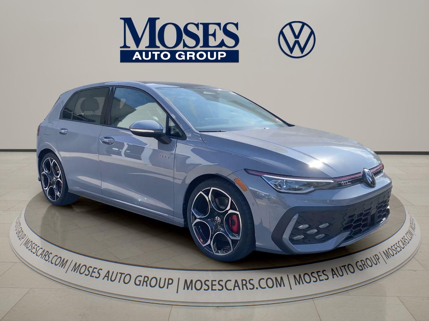 moonstone gray 2026 Volkswagen Golf GTI Autobahn FWD Hatchback Front-Wheel Drive Automatic