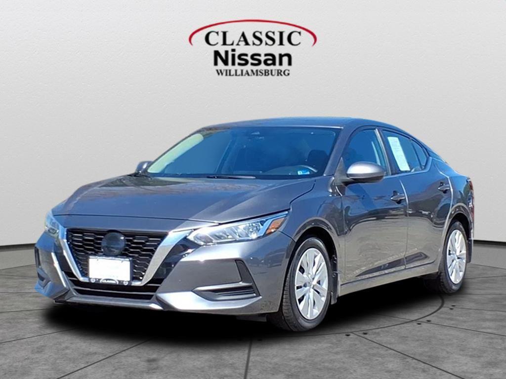 Gray (GUN METALLIC) 2022 Nissan Sentra S FWD Sedan Front-Wheel Drive Continuously Variable Transmission