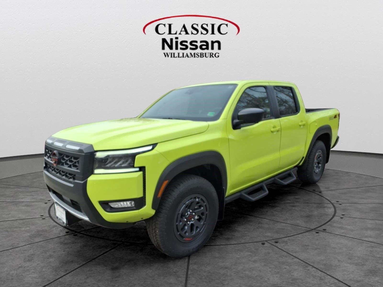 Citrus Strike 2026 Nissan Frontier Pickup Truck Four-Wheel Drive Automatic