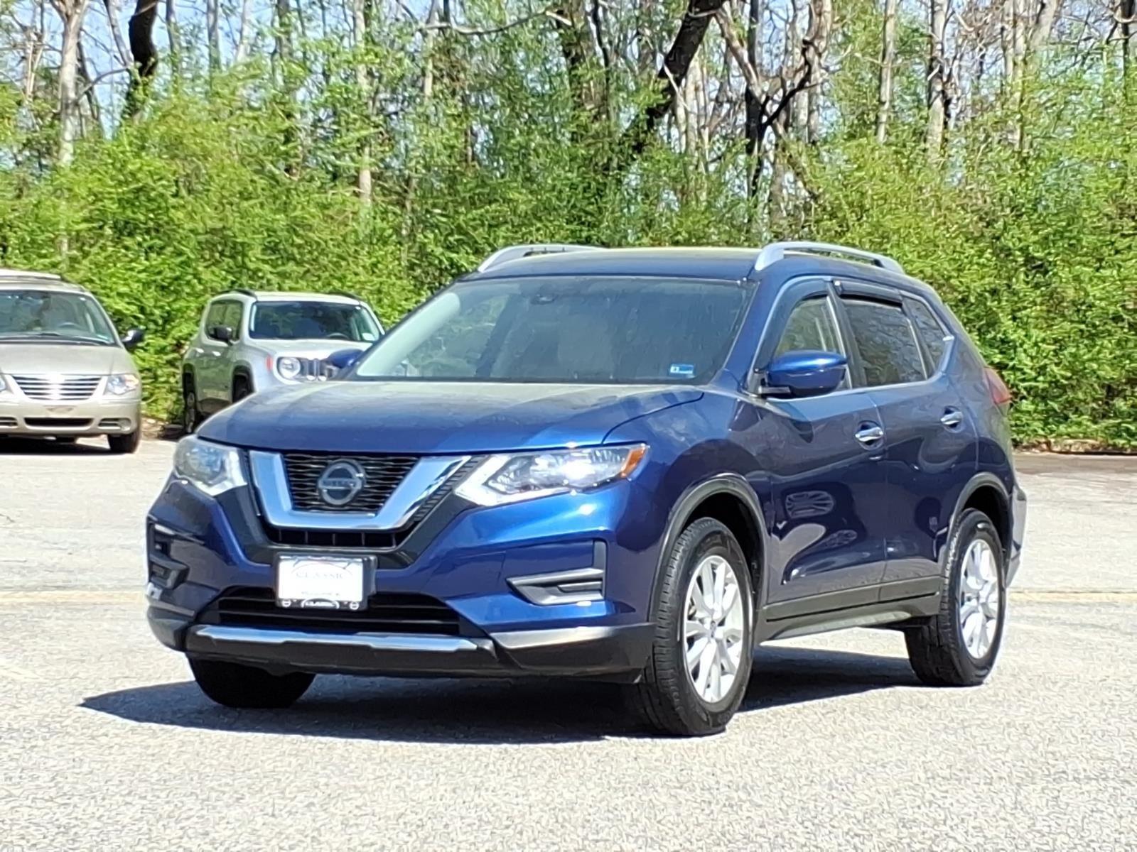 Caspian Blue Metallic 2020 Nissan Rogue SV FWD SUV / Crossover Front-Wheel Drive Continuously Variable Transmission
