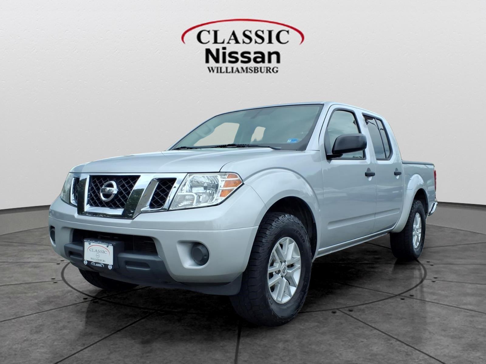 Glacier White 2019 Nissan Frontier Pickup Truck 4X2 Automatic