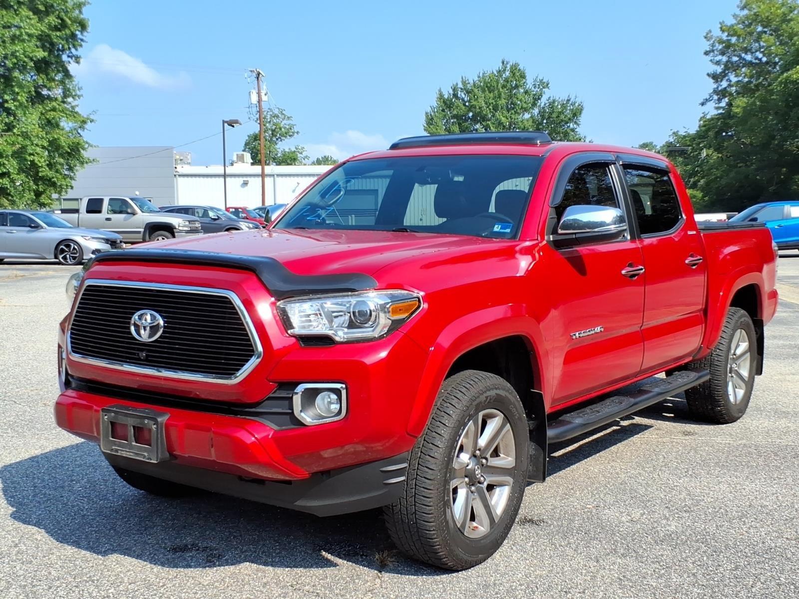 Barcelona Red Metallic 2016 Toyota Tacoma Pickup Truck Four-Wheel Drive Automatic