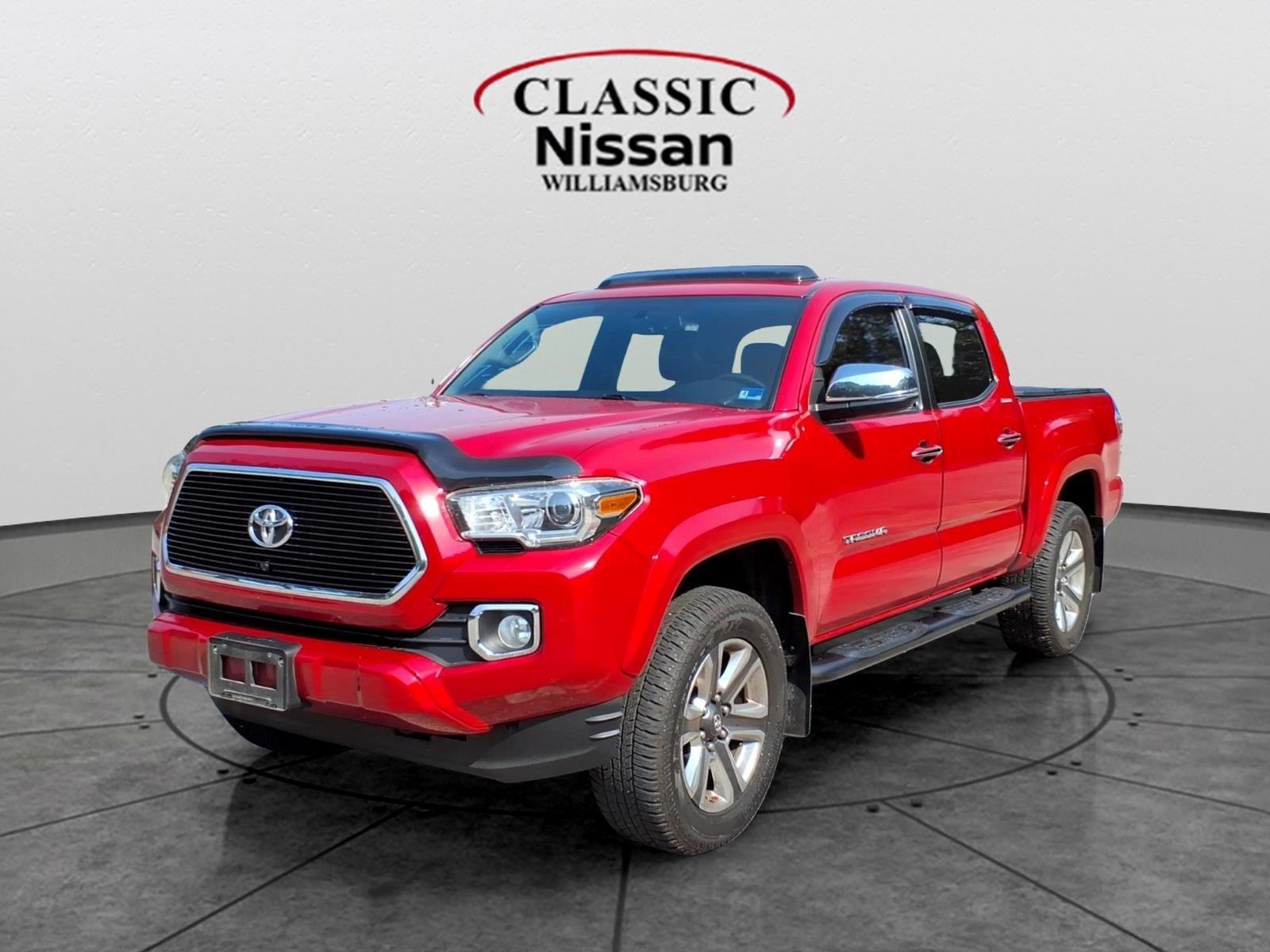 Barcelona Red Metallic 2016 Toyota Tacoma Pickup Truck Four-Wheel Drive Automatic