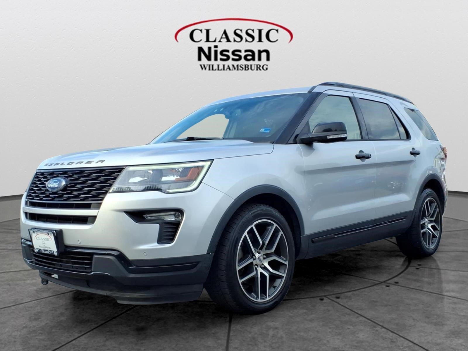 Ingot Silver Metallic 2019 Ford Explorer SUV / Crossover All-Wheel Drive 6-Speed Automatic