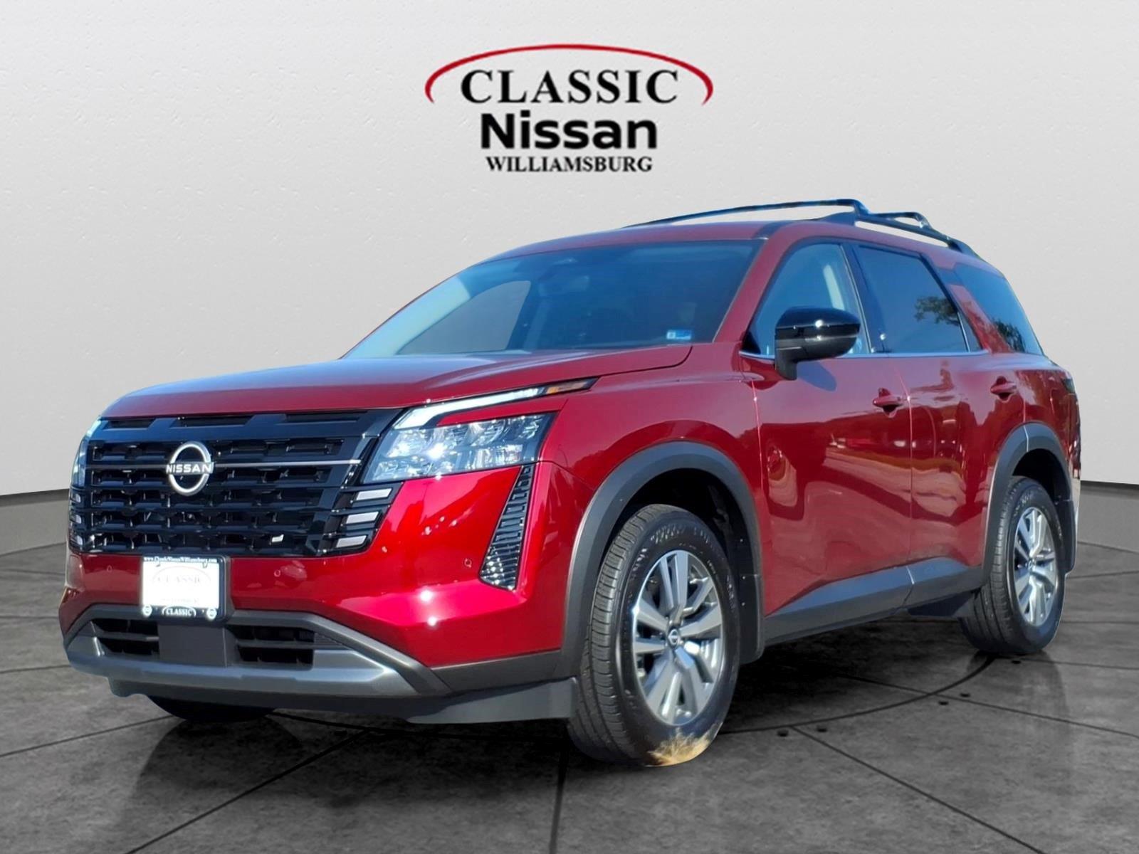 Red (Scarlet Ember Tintcoat) 2026 Nissan Pathfinder SUV / Crossover All-Wheel Drive Automatic