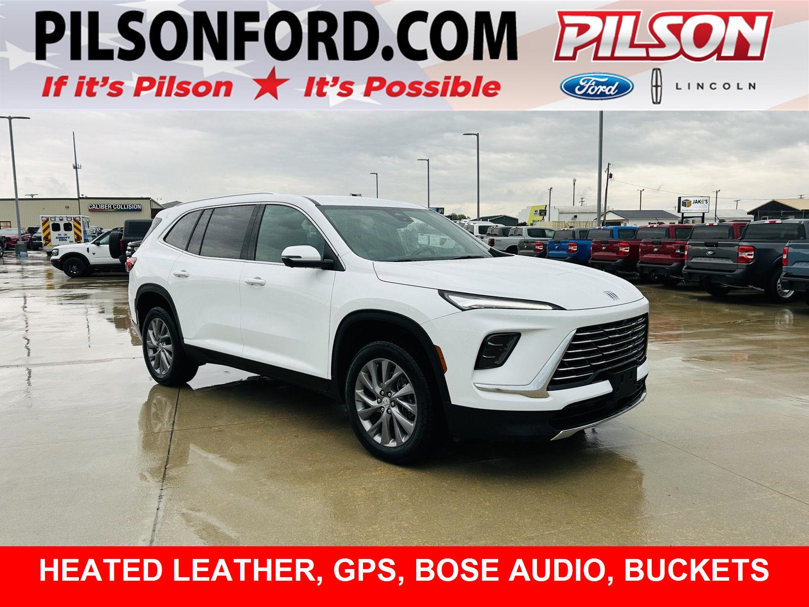 Summit White 2025 Buick Enclave Preferred AWD SUV / Crossover Four-Wheel Drive 8-Speed Automatic