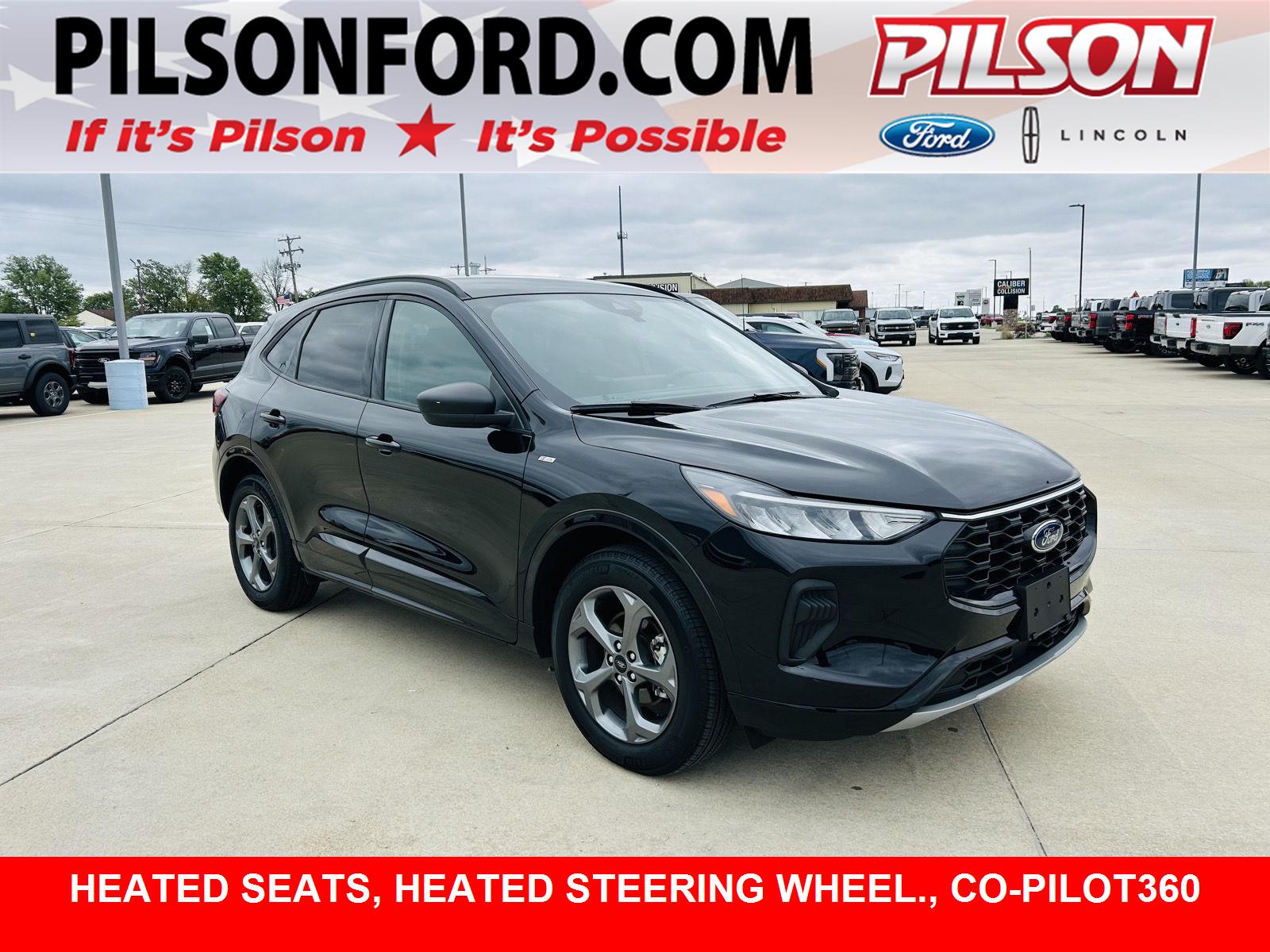 Agate Black 2023 Ford Escape SUV / Crossover All-Wheel Drive 8-Speed Automatic