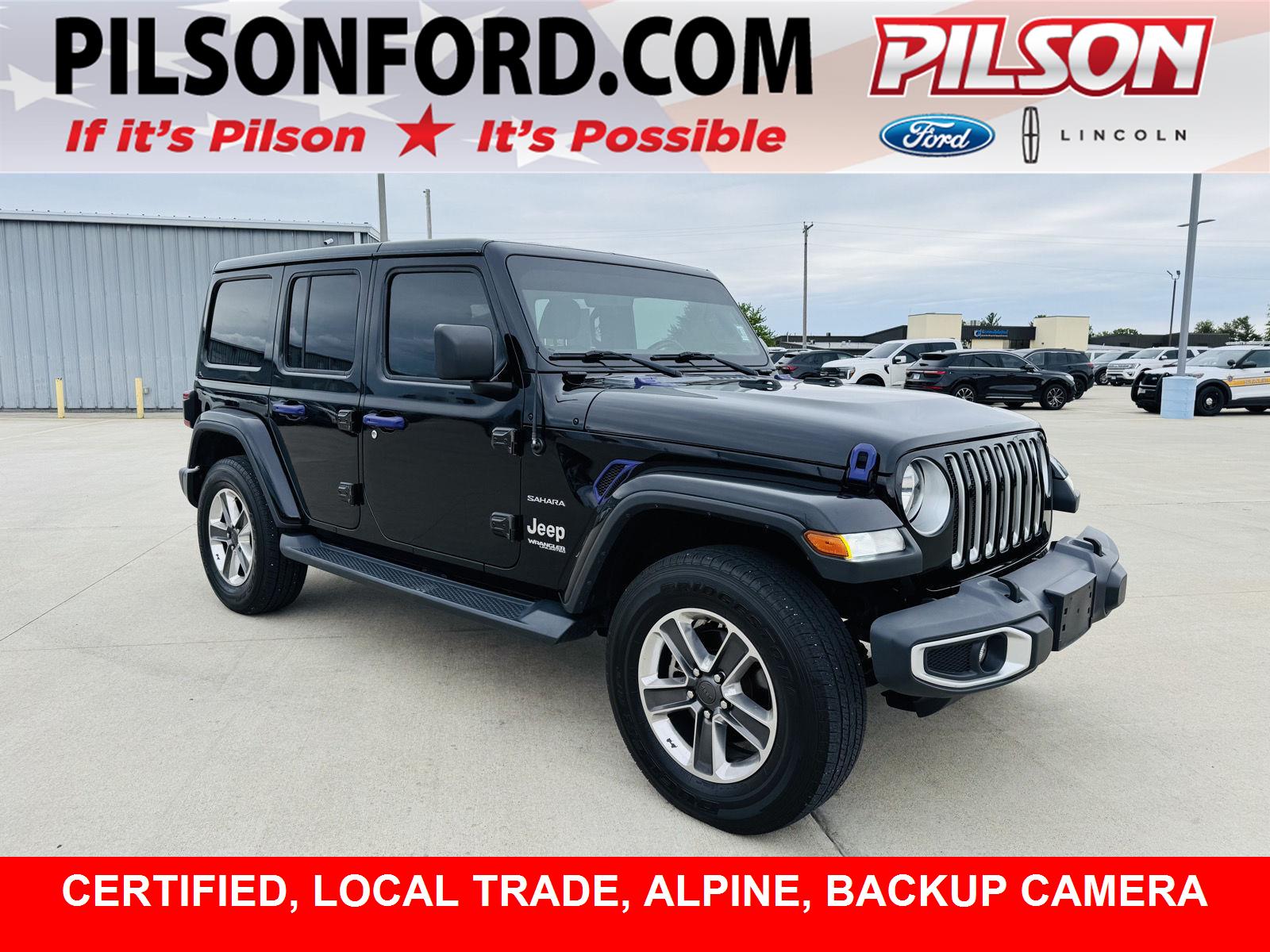 2020 Jeep Wrangler Unlimited Sahara 4WD